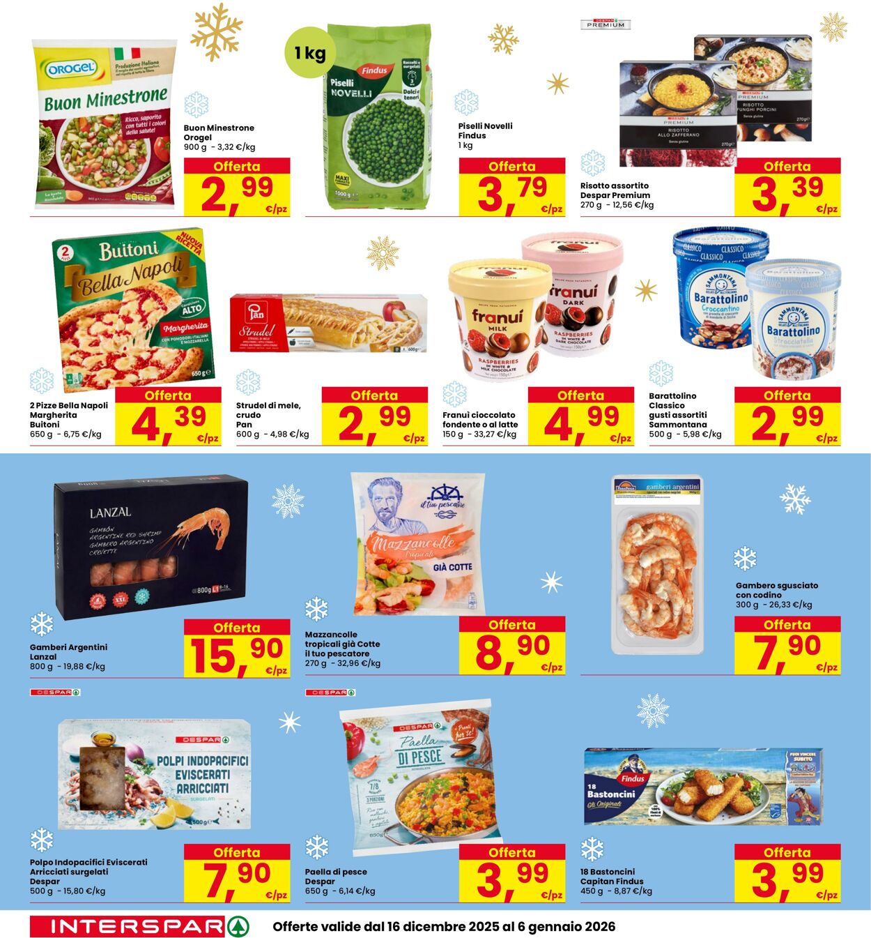 Volantino Interspar 16.12.2025 - 06.01.2026