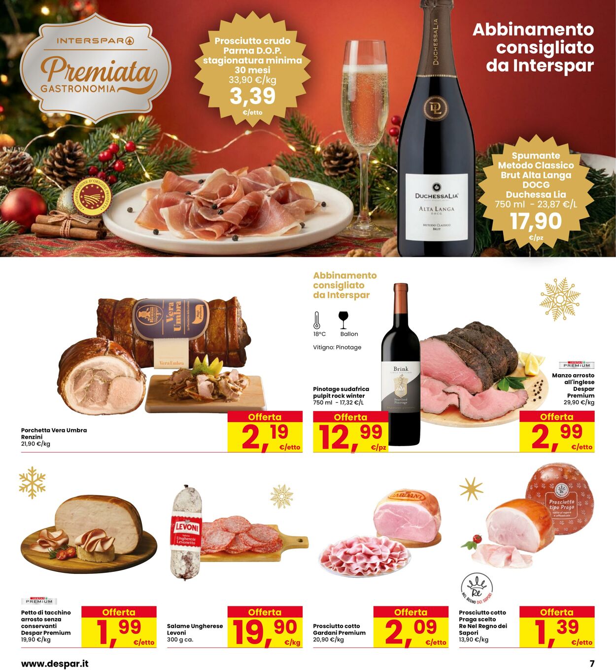 Volantino Interspar 16.12.2025 - 06.01.2026