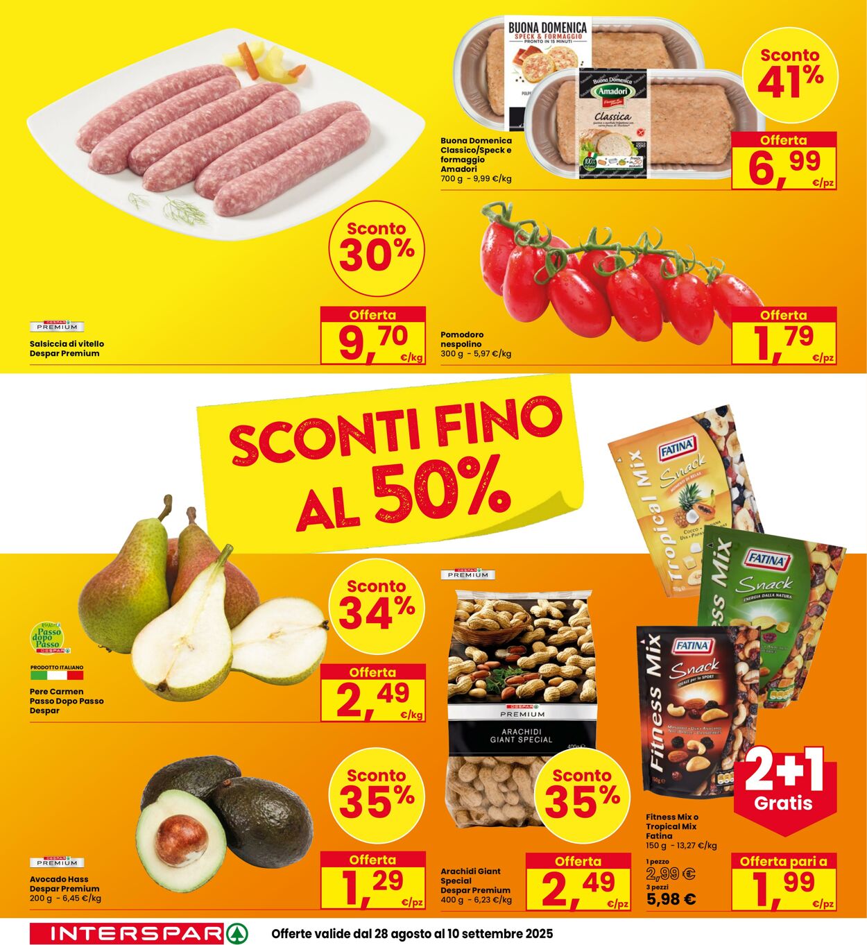 Volantino Interspar 28.08.2025 - 10.09.2025