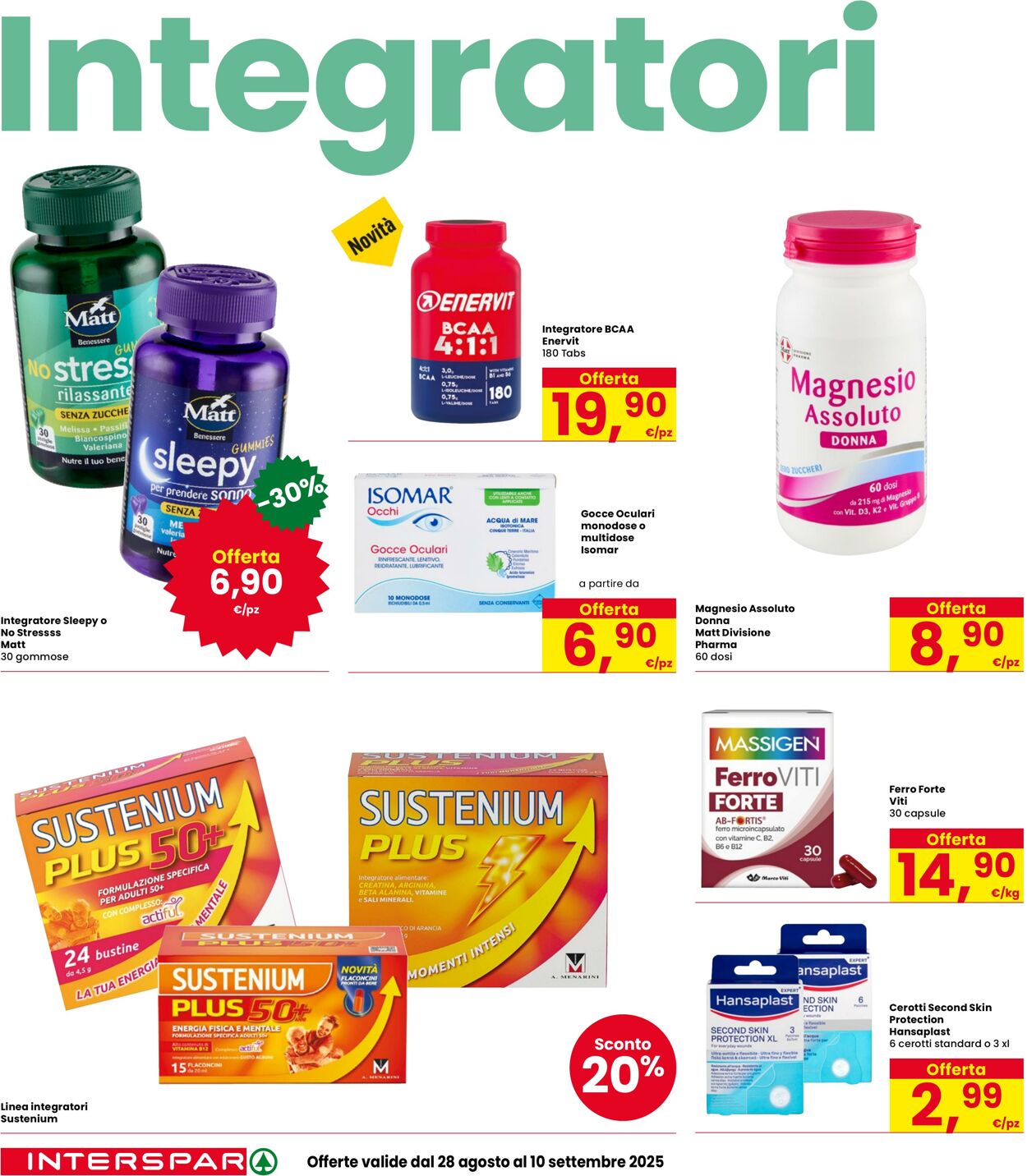 Volantino Interspar 28.08.2025 - 10.09.2025