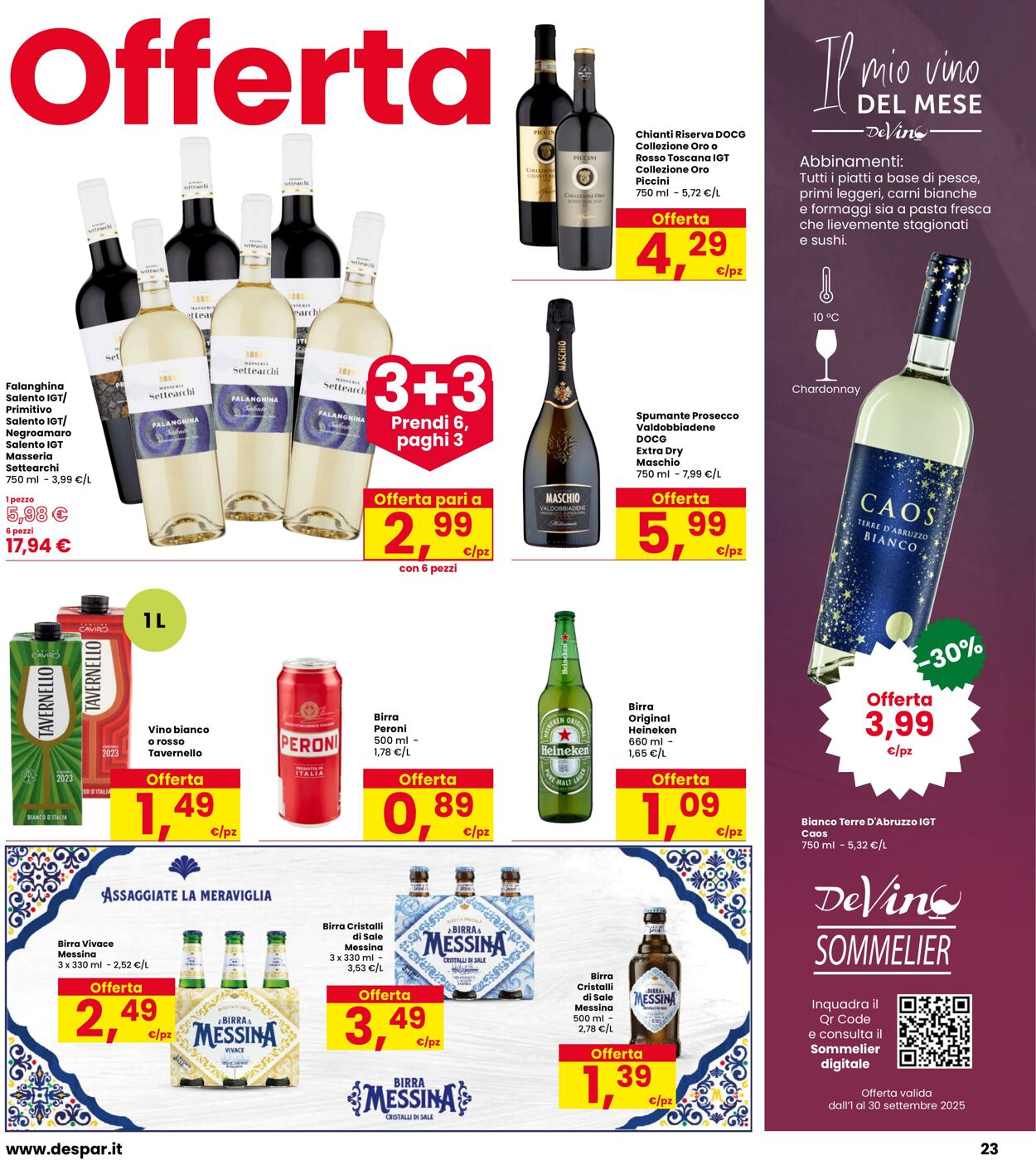 Volantino Interspar 28.08.2025 - 10.09.2025