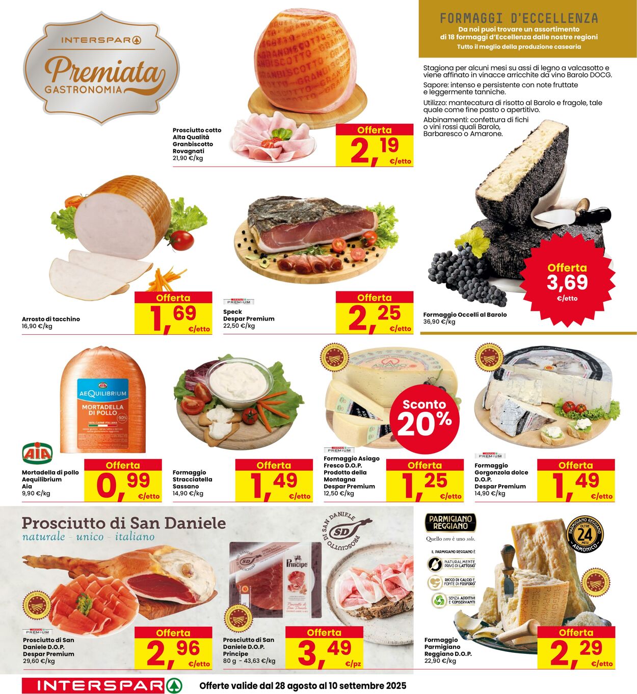 Volantino Interspar 28.08.2025 - 10.09.2025