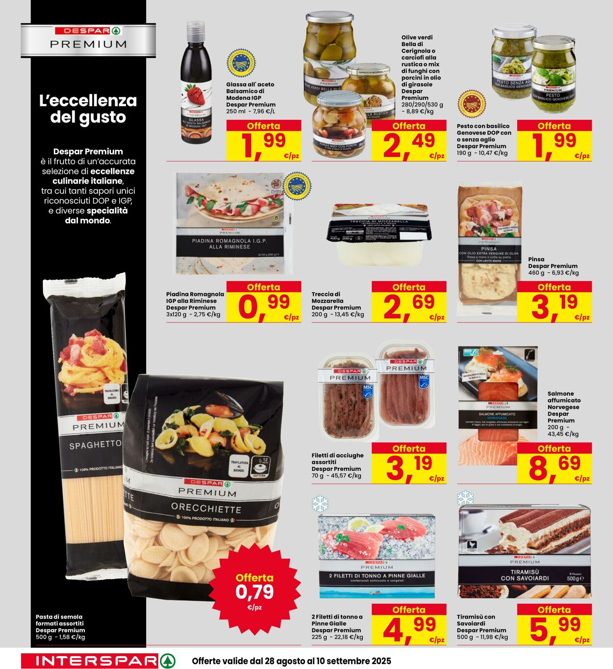 Volantino Interspar 28.08.2025 - 10.09.2025