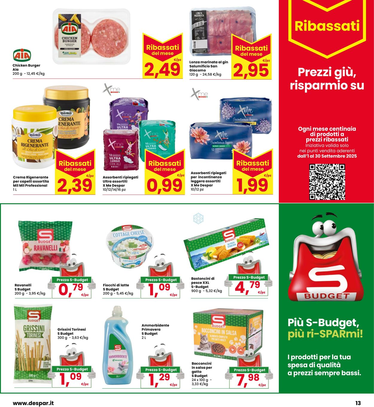 Volantino Interspar 28.08.2025 - 10.09.2025