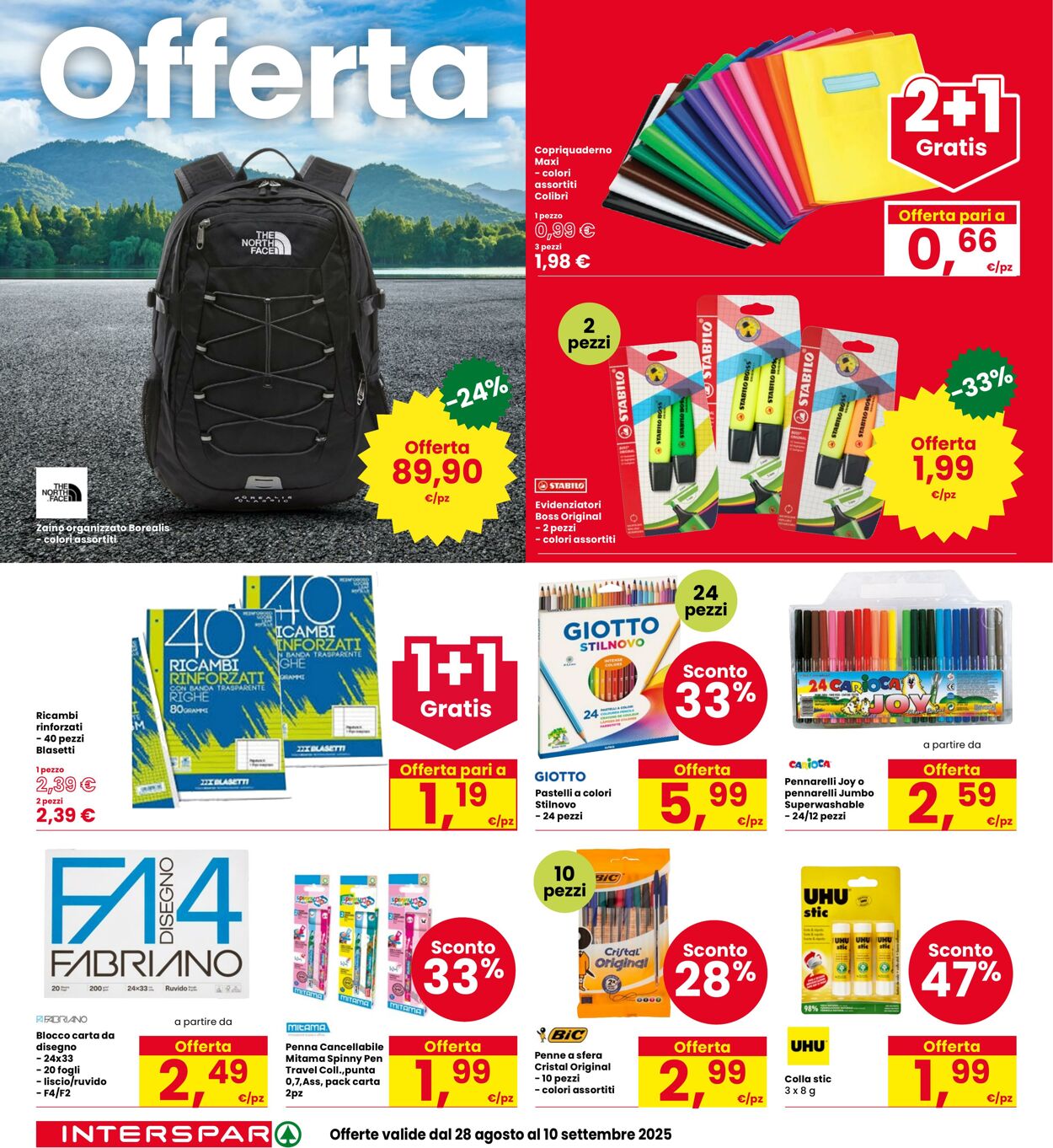Volantino Interspar 28.08.2025 - 10.09.2025