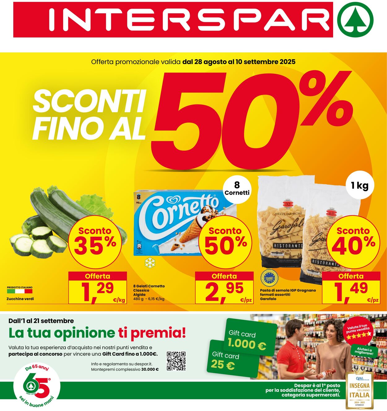 Volantino Interspar 28.08.2025 - 10.09.2025