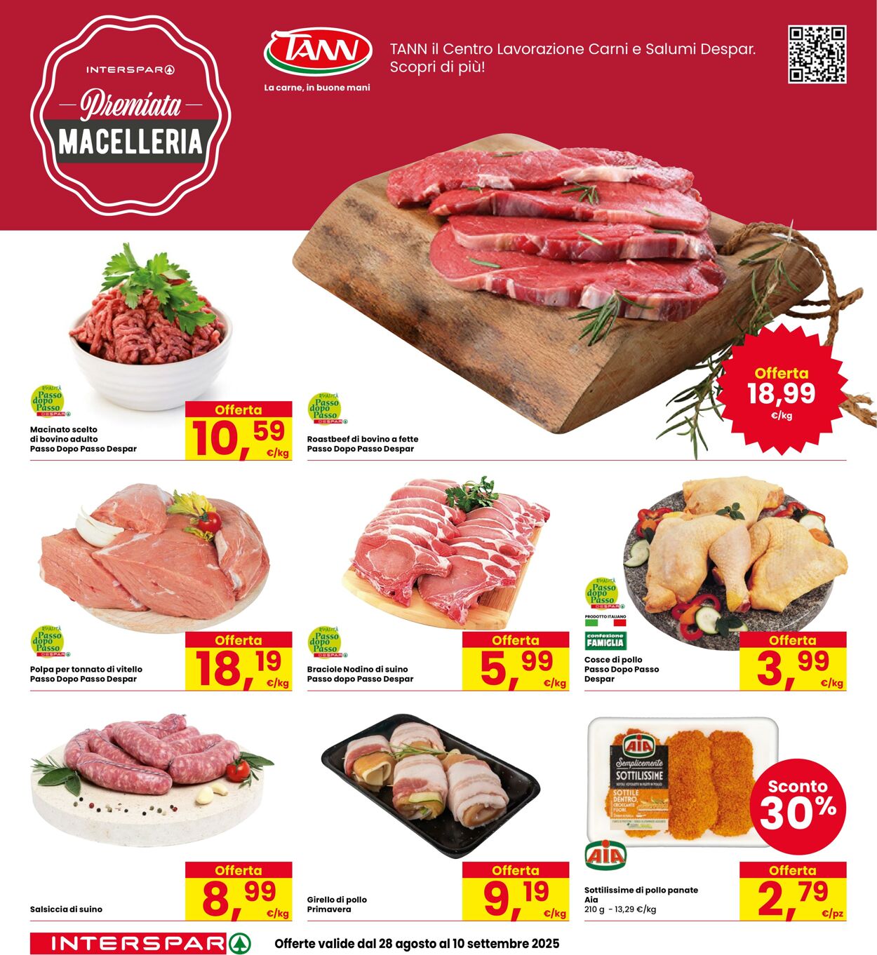 Volantino Interspar 28.08.2025 - 10.09.2025