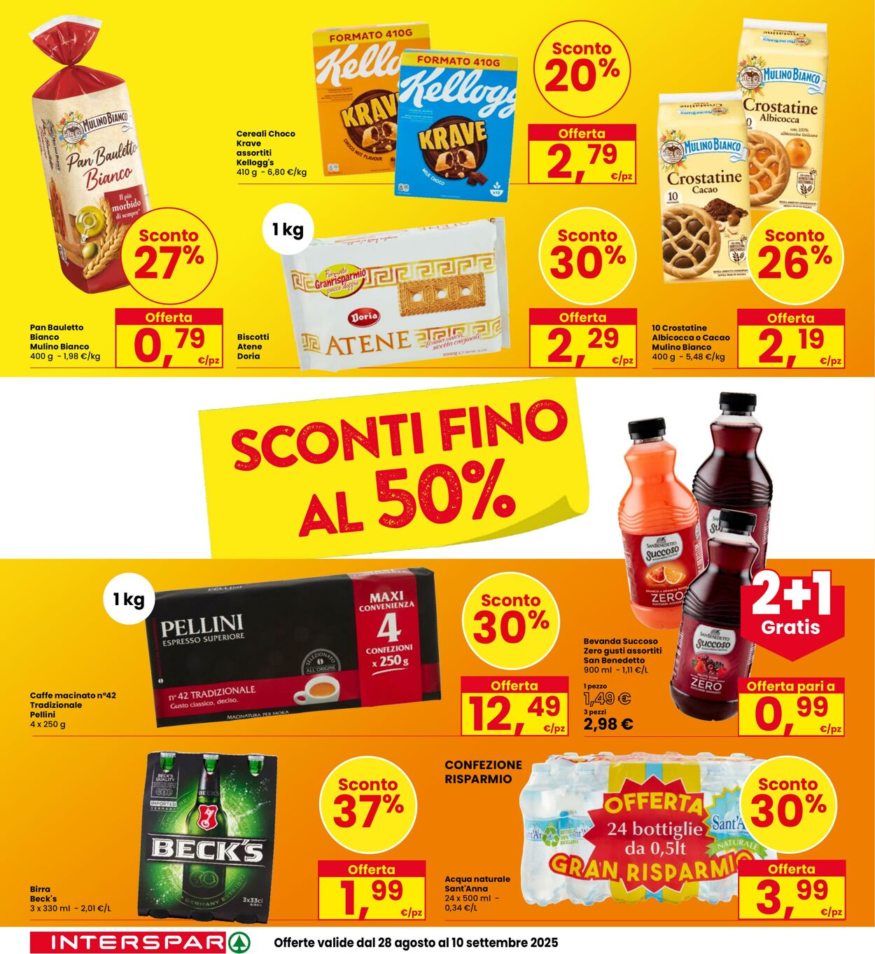 Volantino Interspar 28.08.2025 - 10.09.2025