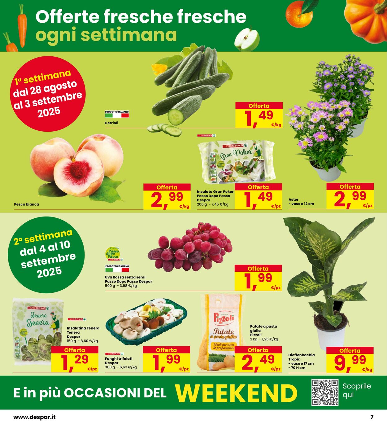 Volantino Interspar 28.08.2025 - 10.09.2025