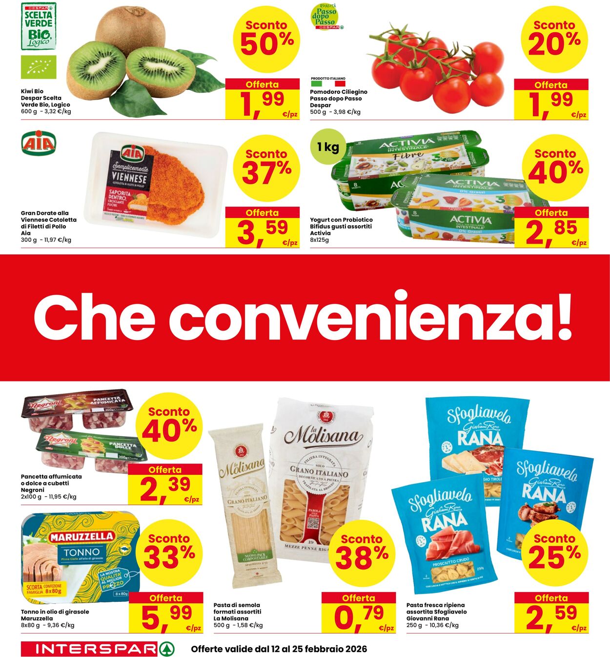 Volantino Interspar 12.02.2026 - 25.02.2026
