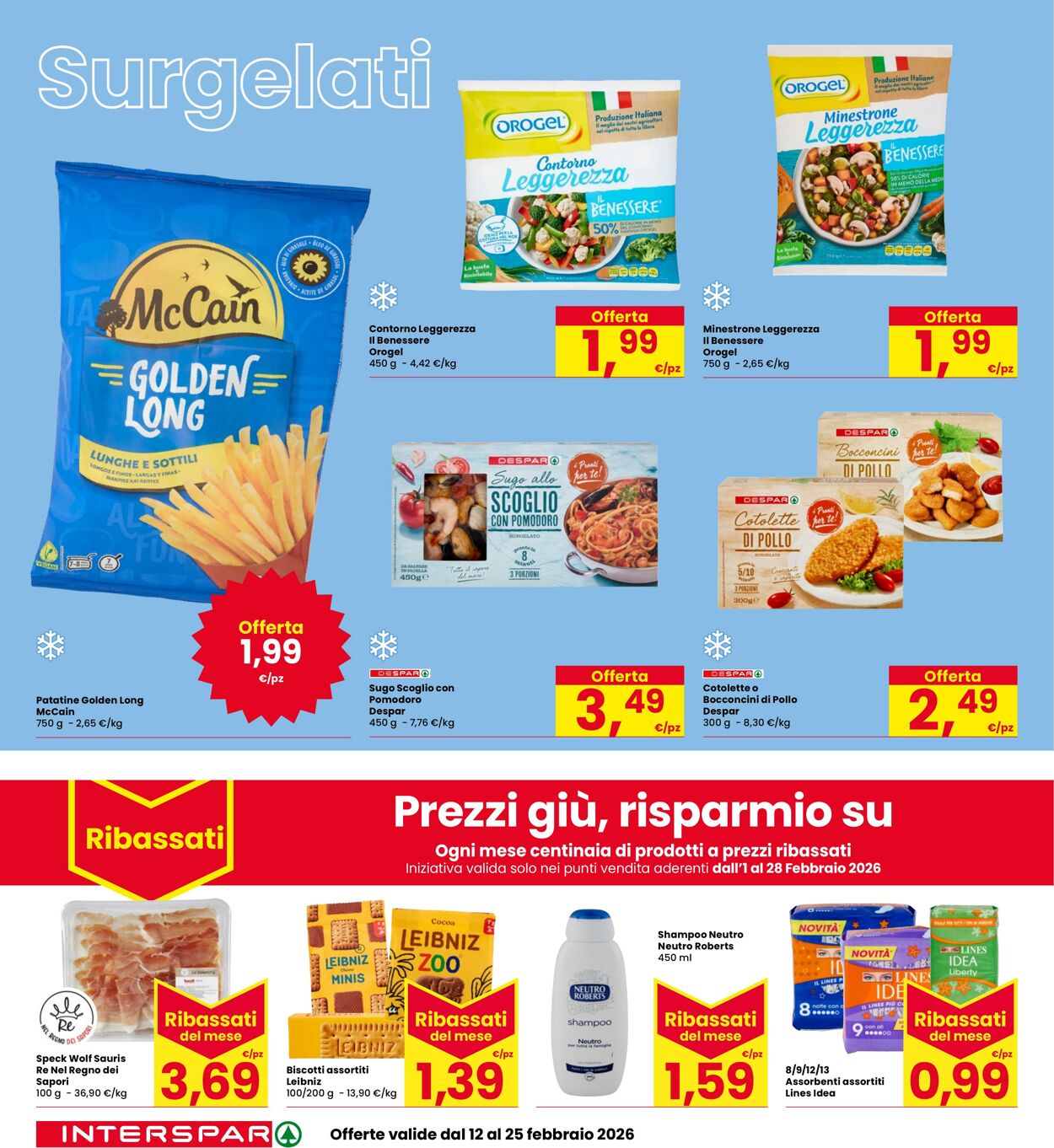 Volantino Interspar 12.02.2026 - 25.02.2026