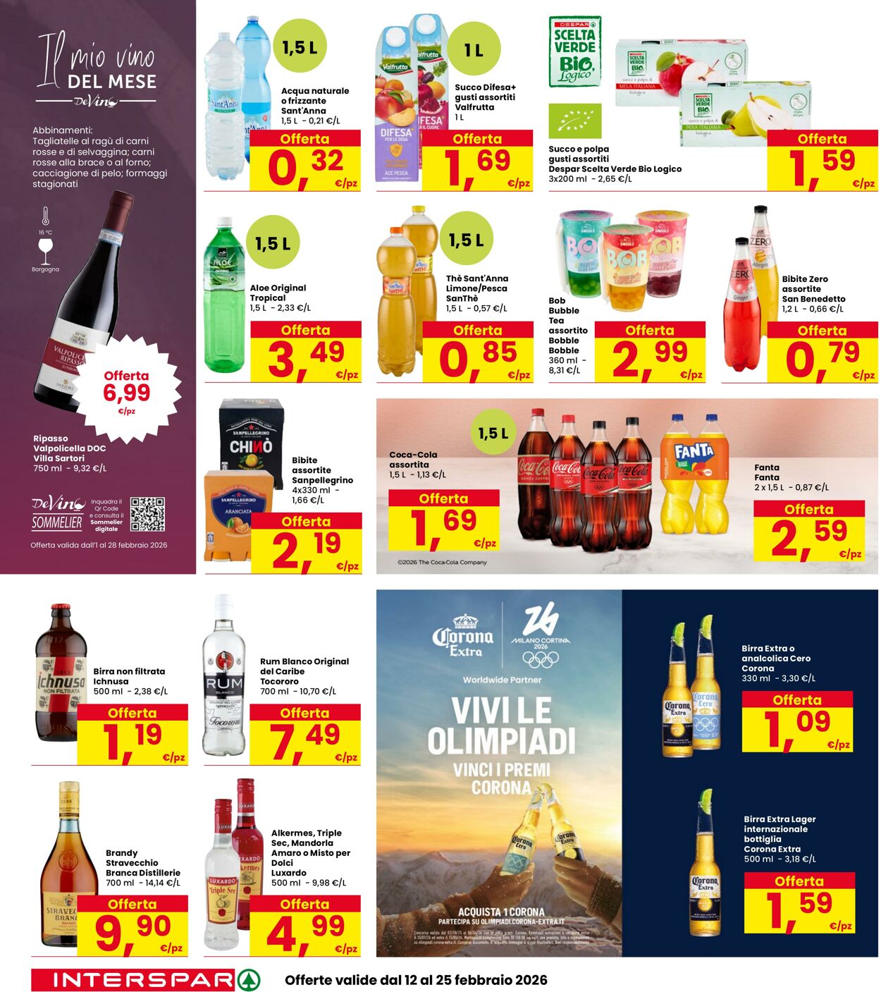 Volantino Interspar 12.02.2026 - 25.02.2026