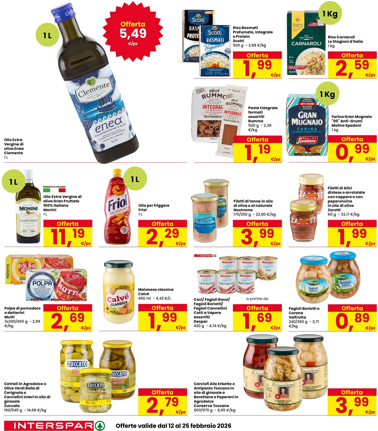Volantino Interspar 12.02.2026 - 25.02.2026