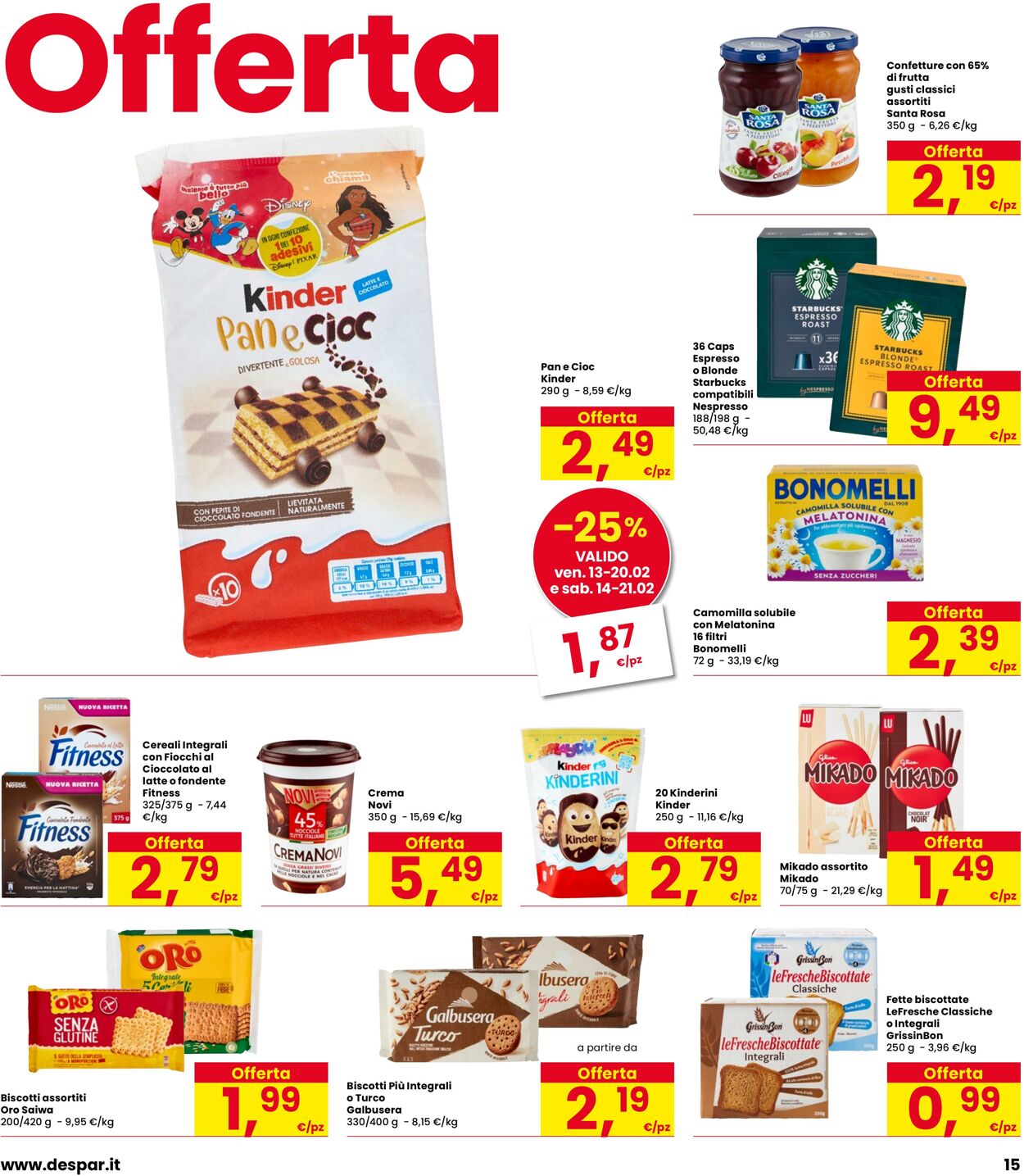 Volantino Interspar 12.02.2026 - 25.02.2026