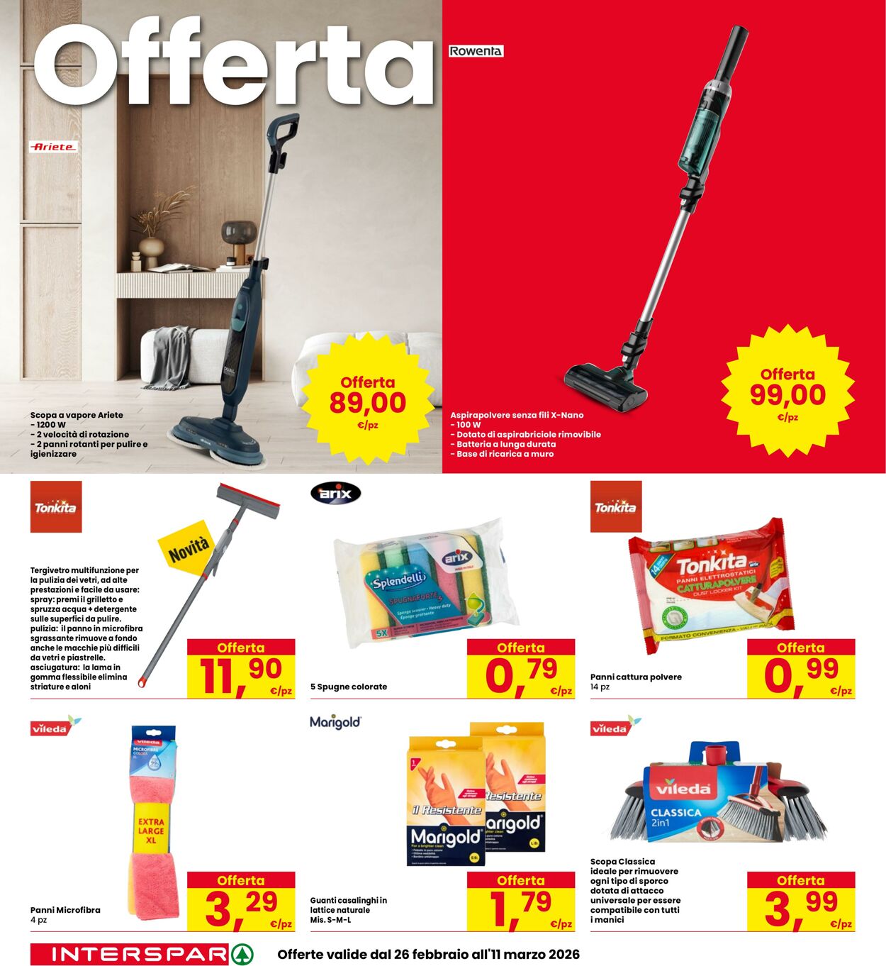 Volantino Interspar 26.02.2026 - 11.03.2026