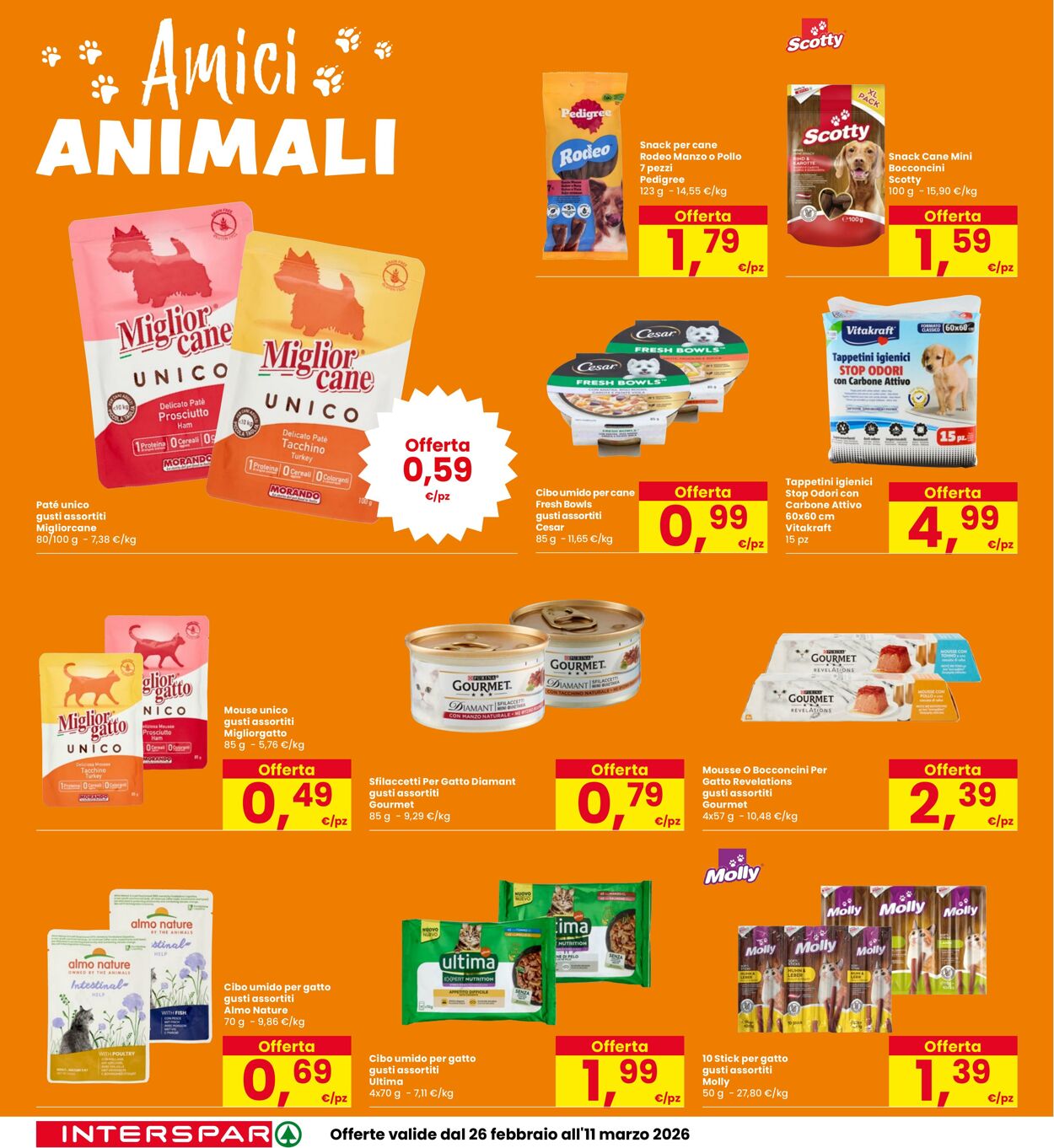 Volantino Interspar 26.02.2026 - 11.03.2026