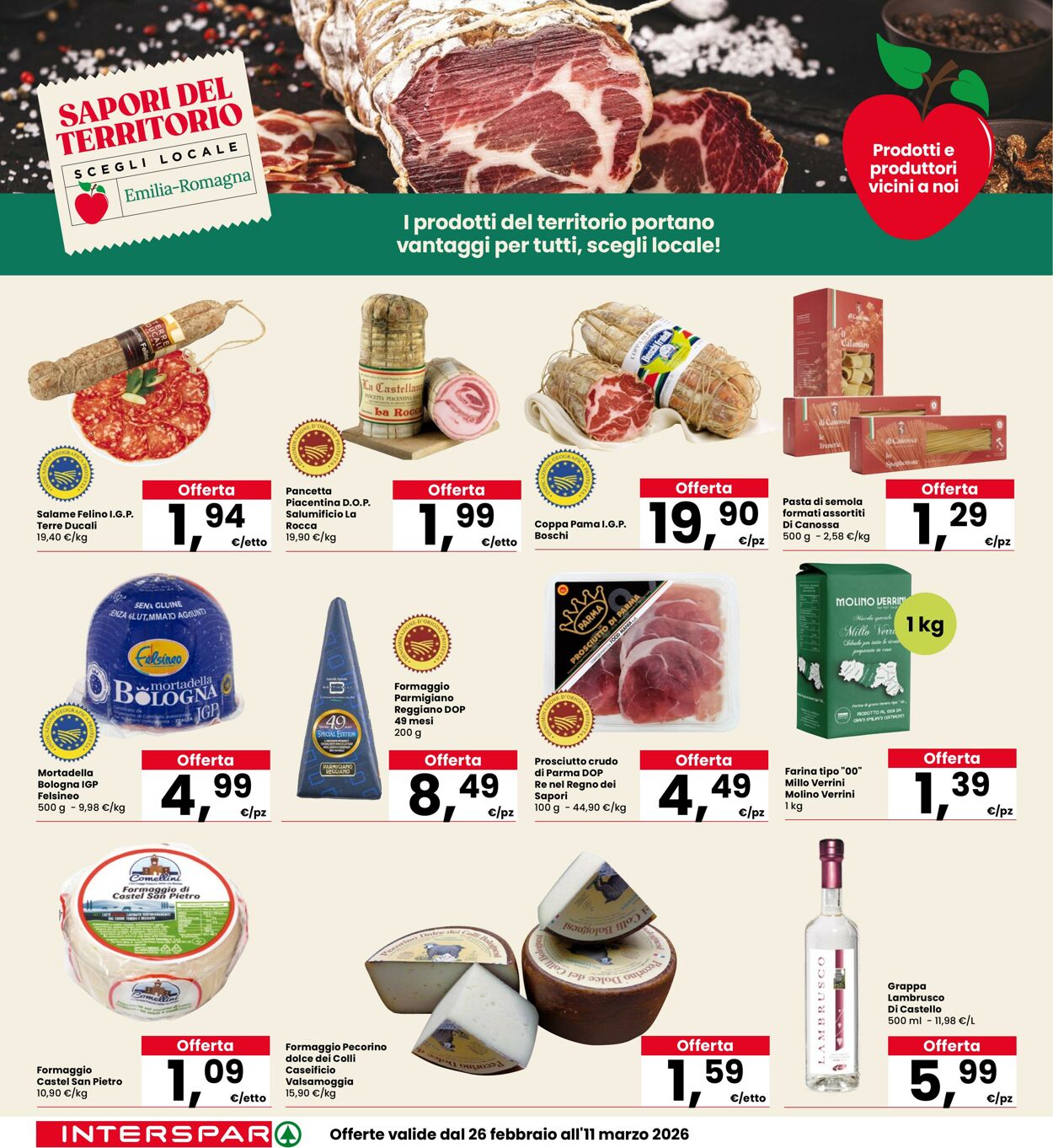 Volantino Interspar 26.02.2026 - 11.03.2026