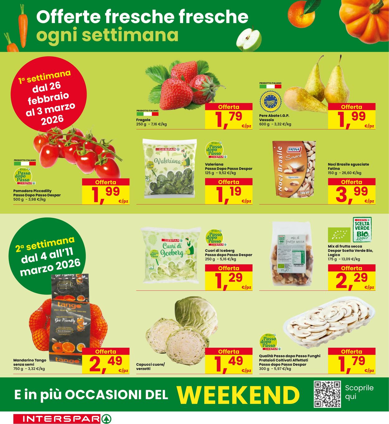 Volantino Interspar 26.02.2026 - 11.03.2026