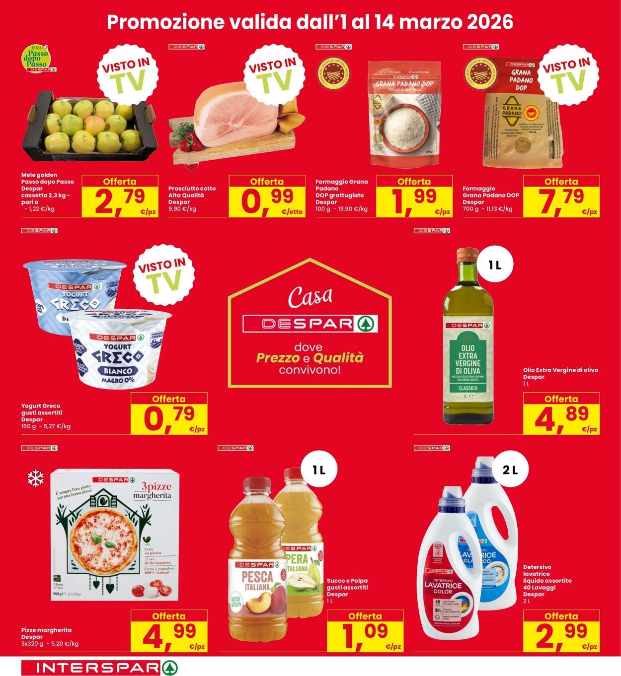 Volantino Interspar 26.02.2026 - 11.03.2026