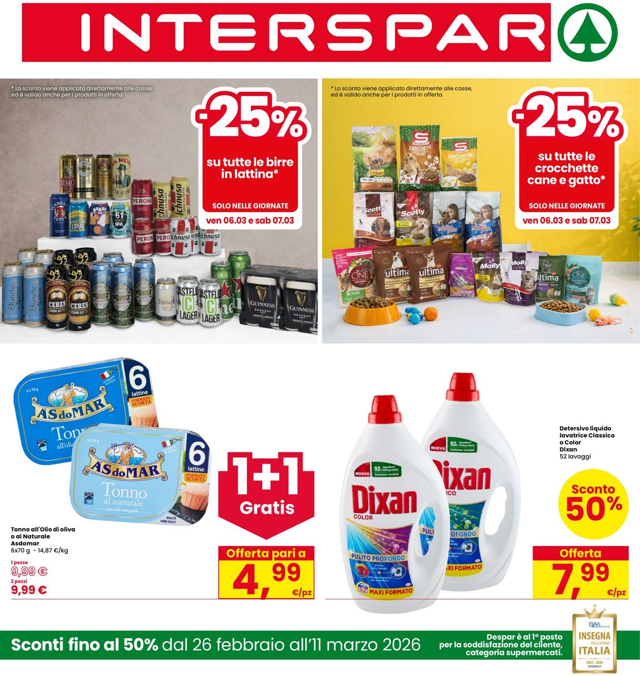 Volantino Interspar 26.02.2026 - 11.03.2026