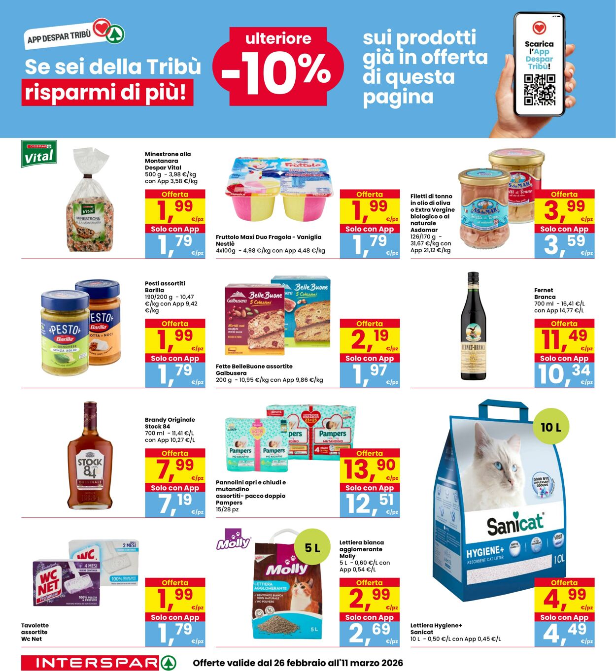 Volantino Interspar 26.02.2026 - 11.03.2026