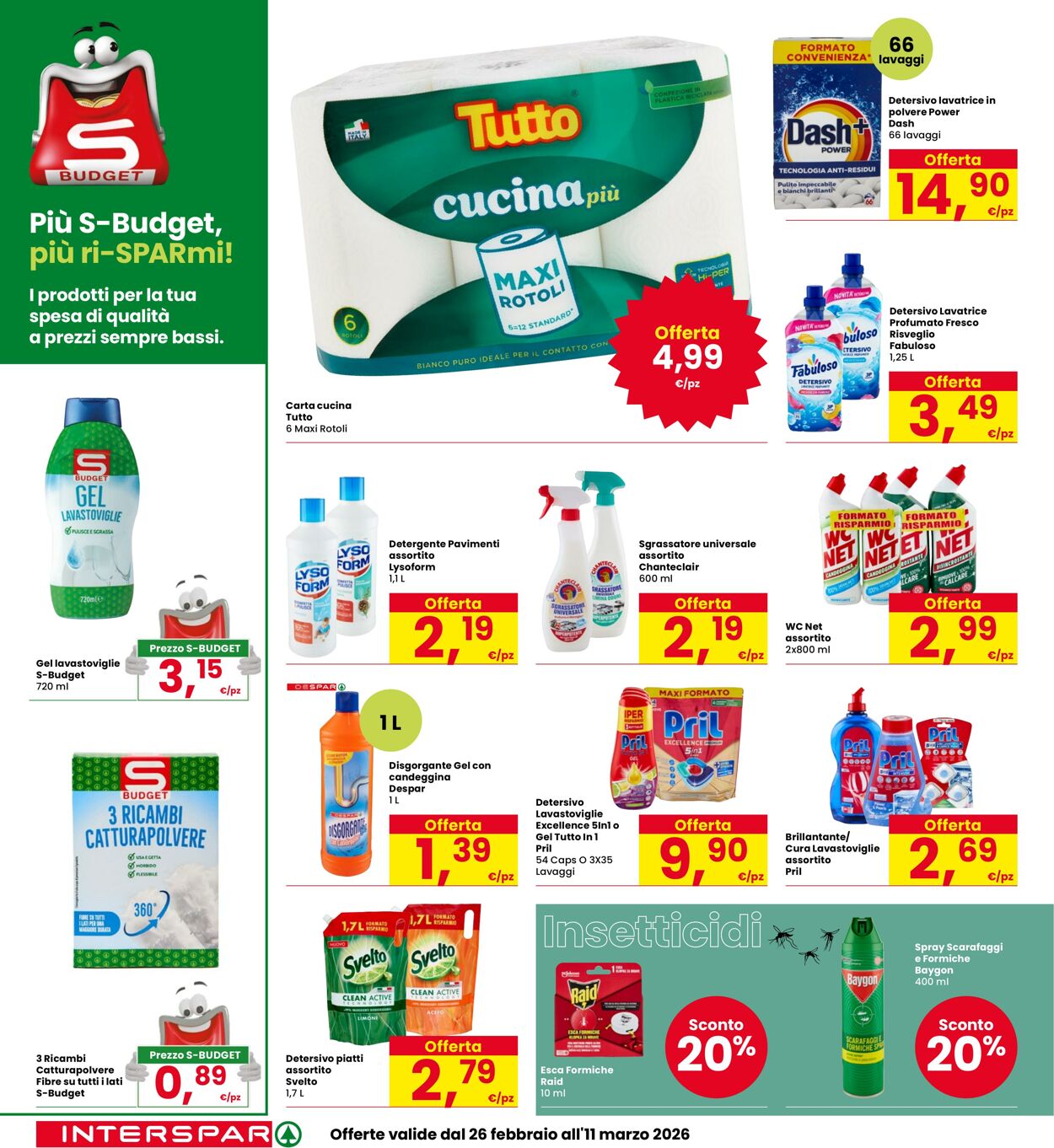 Volantino Interspar 26.02.2026 - 11.03.2026