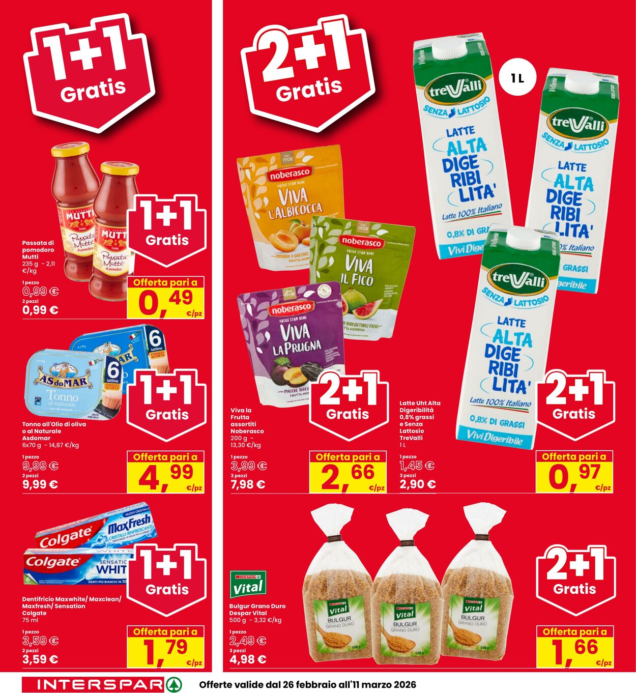 Volantino Interspar 26.02.2026 - 11.03.2026