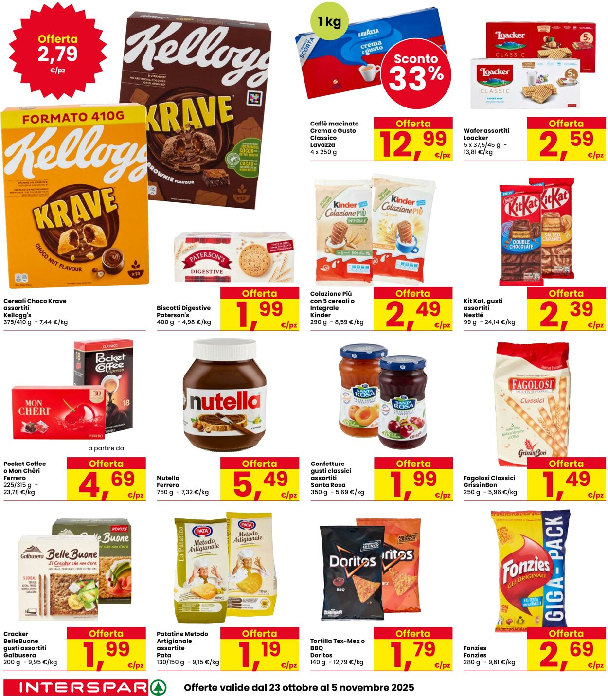 Volantino Interspar 23.10.2025 - 05.11.2025