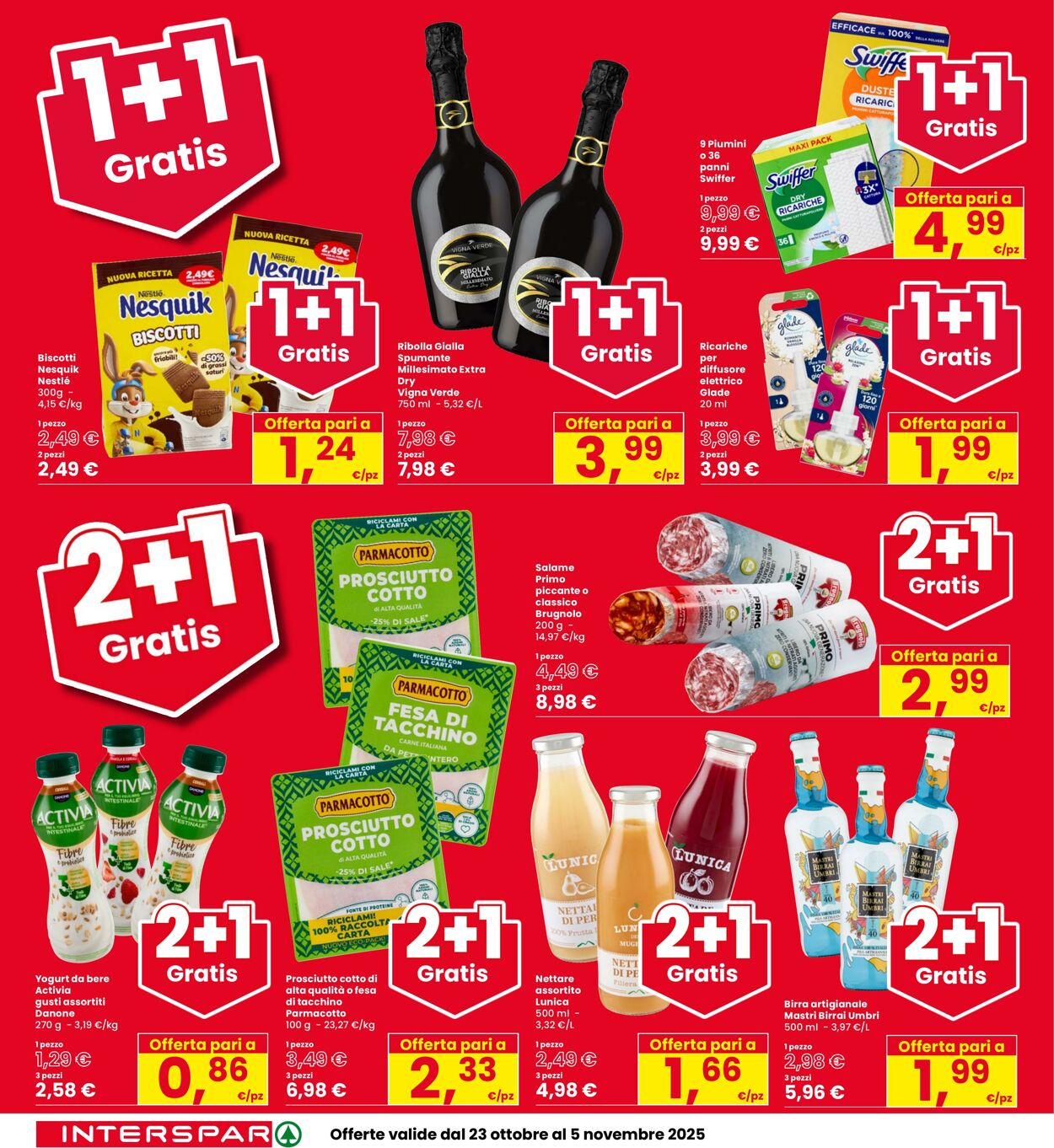 Volantino Interspar 23.10.2025 - 05.11.2025