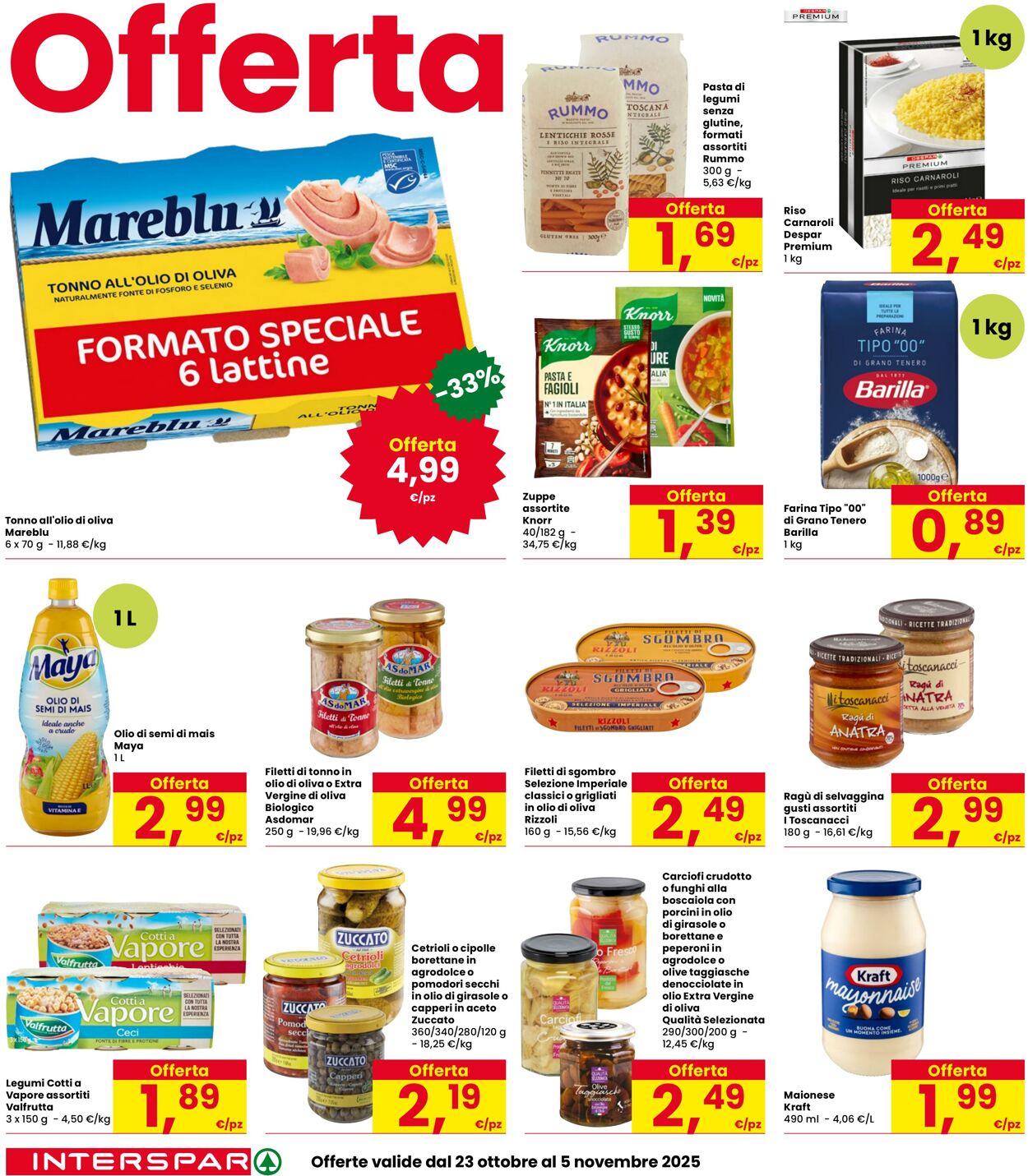 Volantino Interspar 23.10.2025 - 05.11.2025