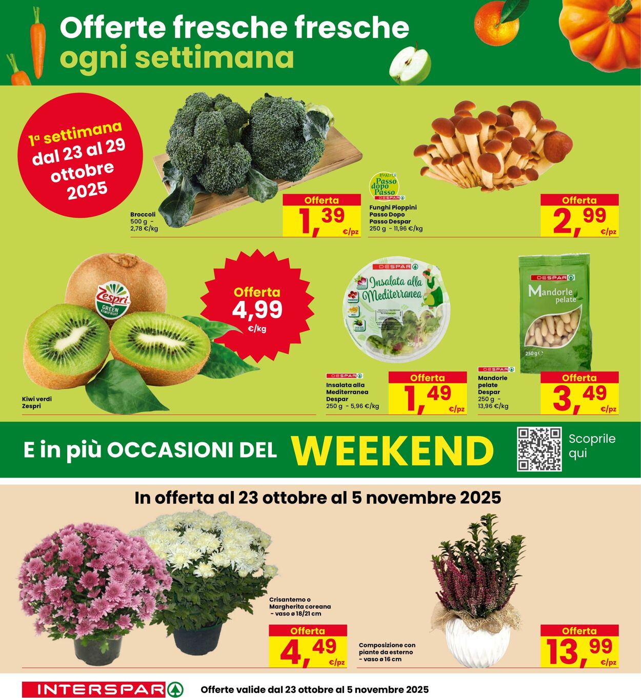 Volantino Interspar 23.10.2025 - 05.11.2025