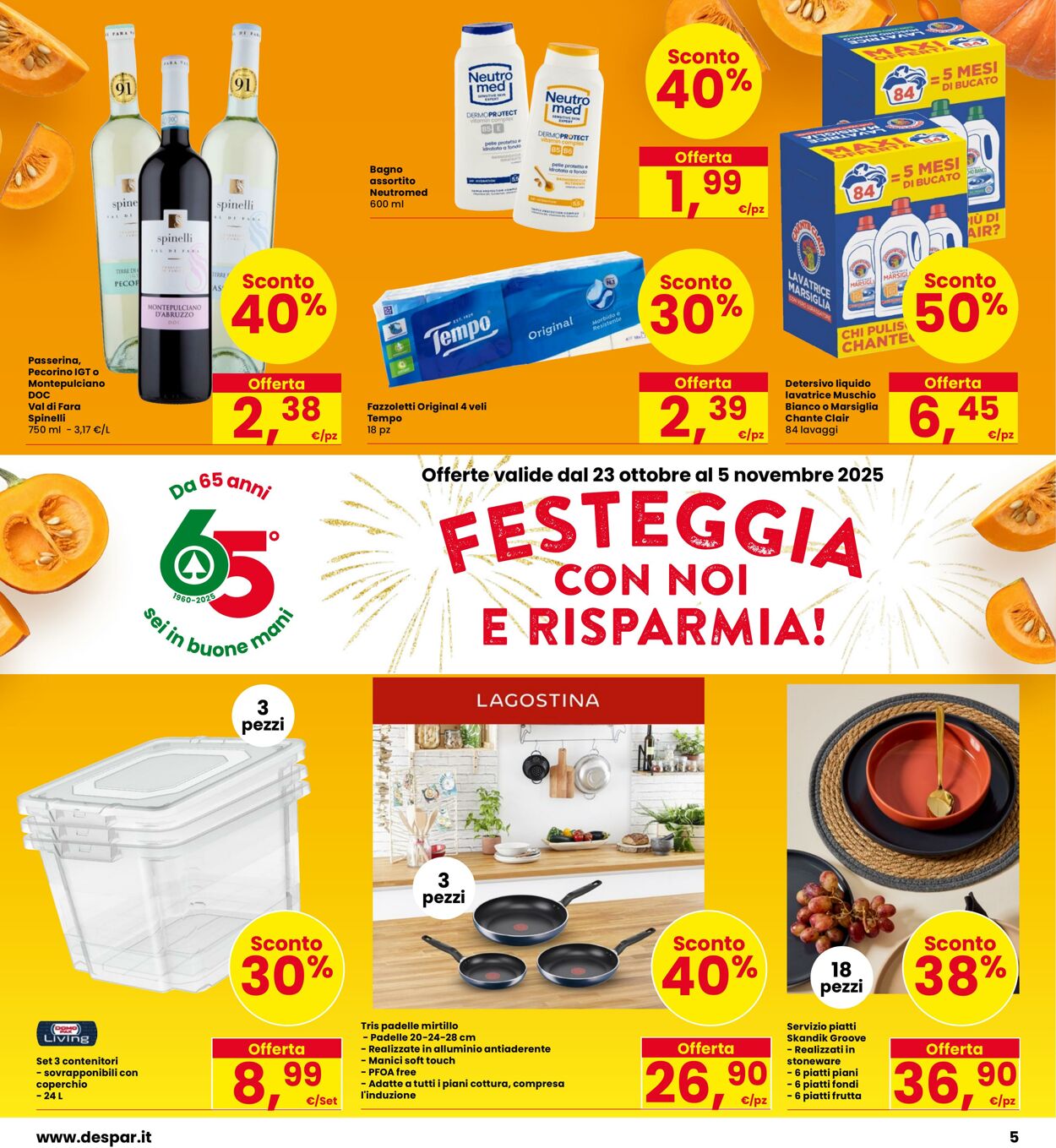 Volantino Interspar 23.10.2025 - 05.11.2025