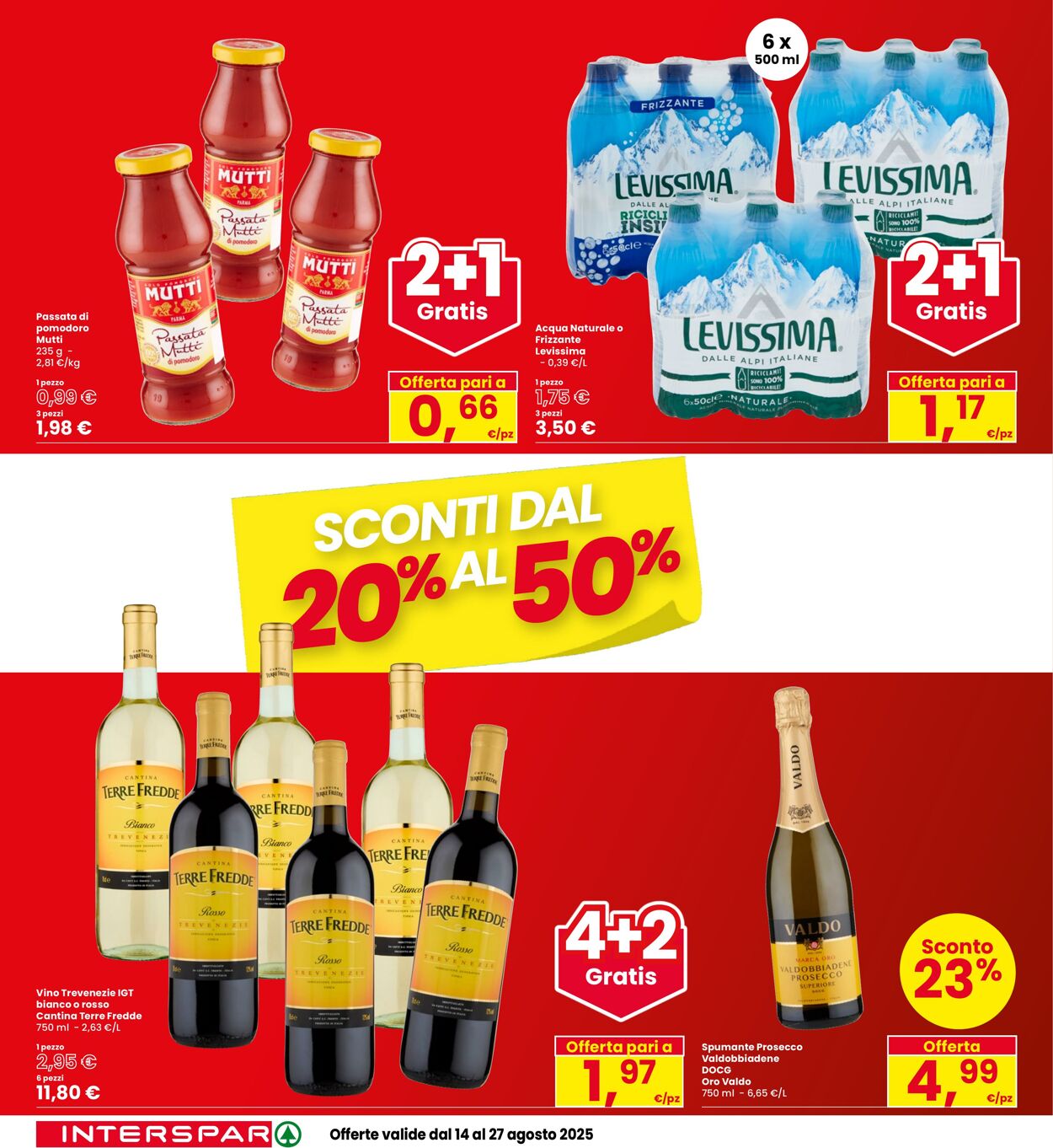 Volantino Interspar 14.08.2025 - 27.08.2025