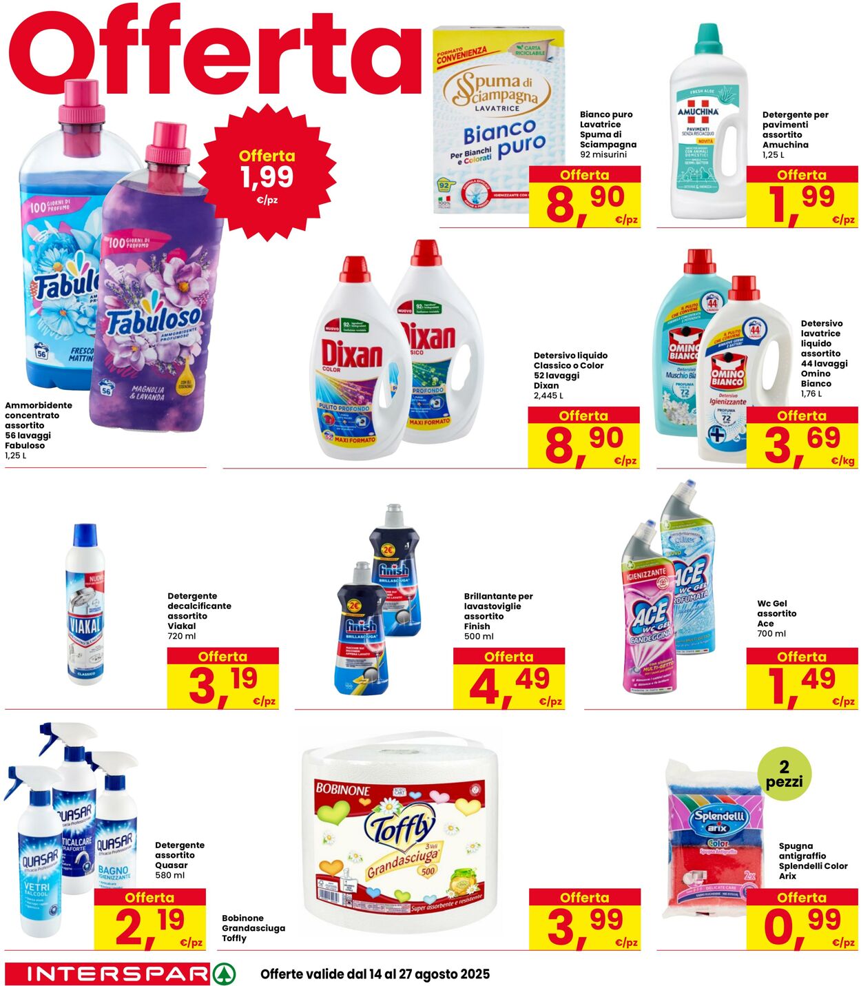 Volantino Interspar 14.08.2025 - 27.08.2025