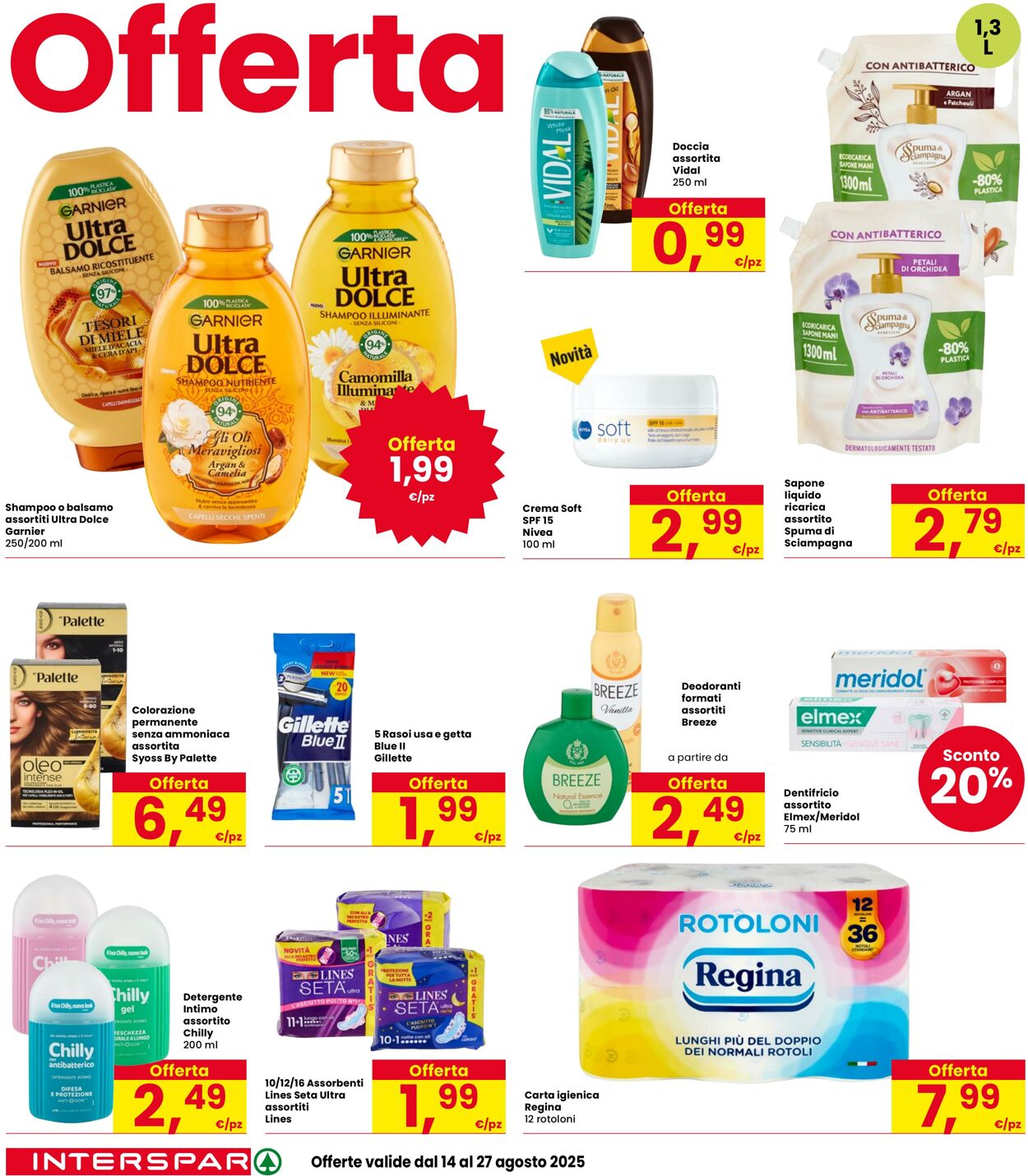 Volantino Interspar 14.08.2025 - 27.08.2025