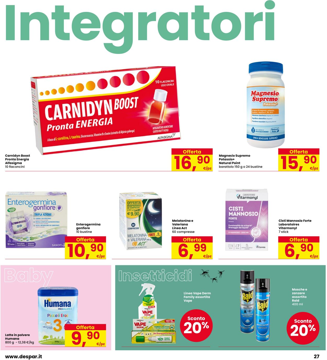 Volantino Interspar 14.08.2025 - 27.08.2025