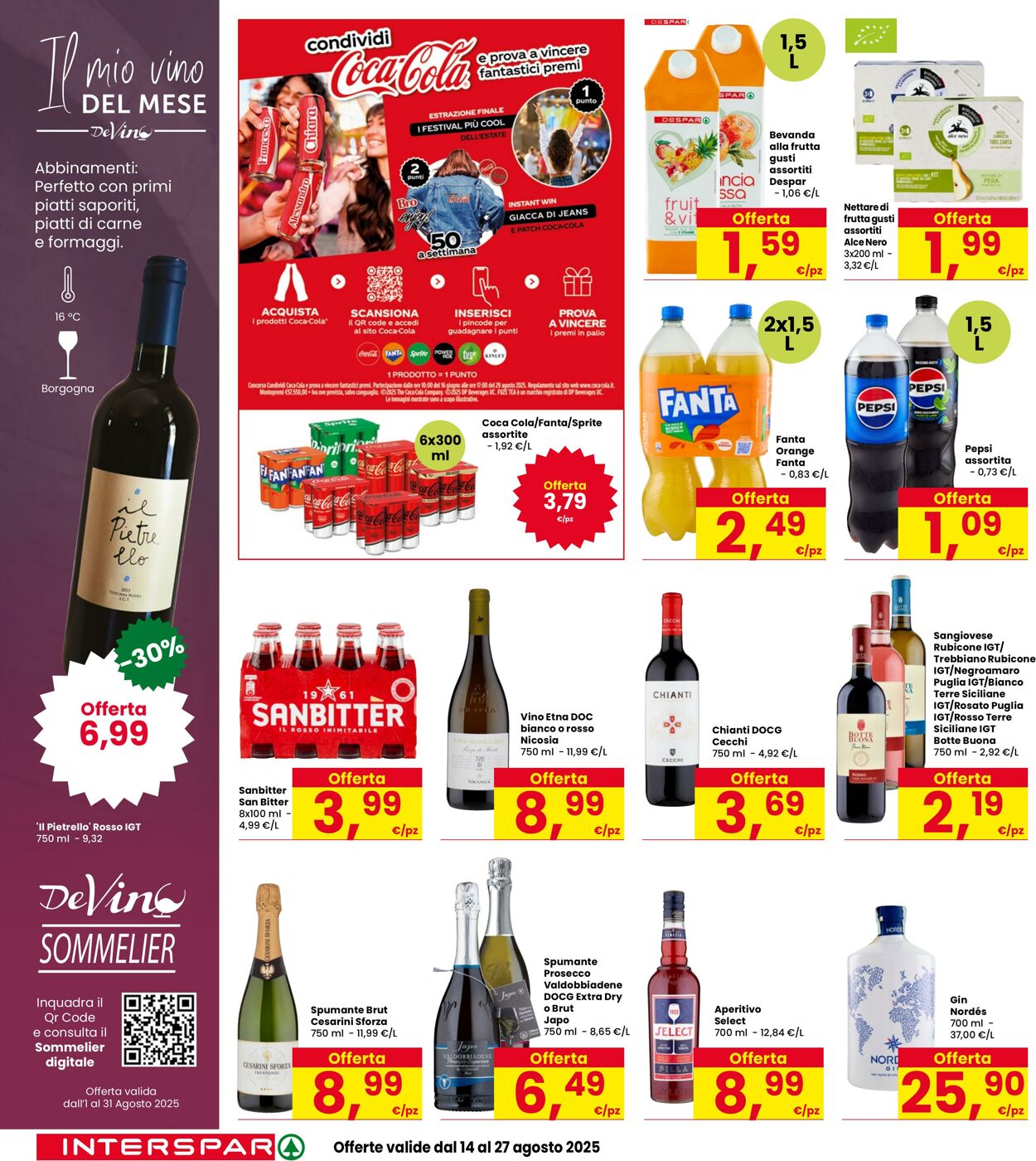 Volantino Interspar 14.08.2025 - 27.08.2025