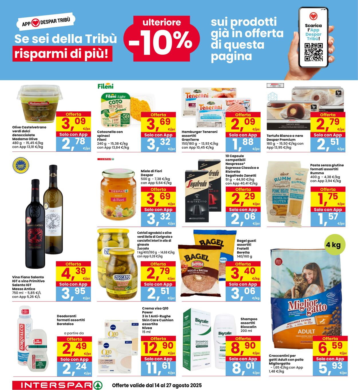 Volantino Interspar 14.08.2025 - 27.08.2025