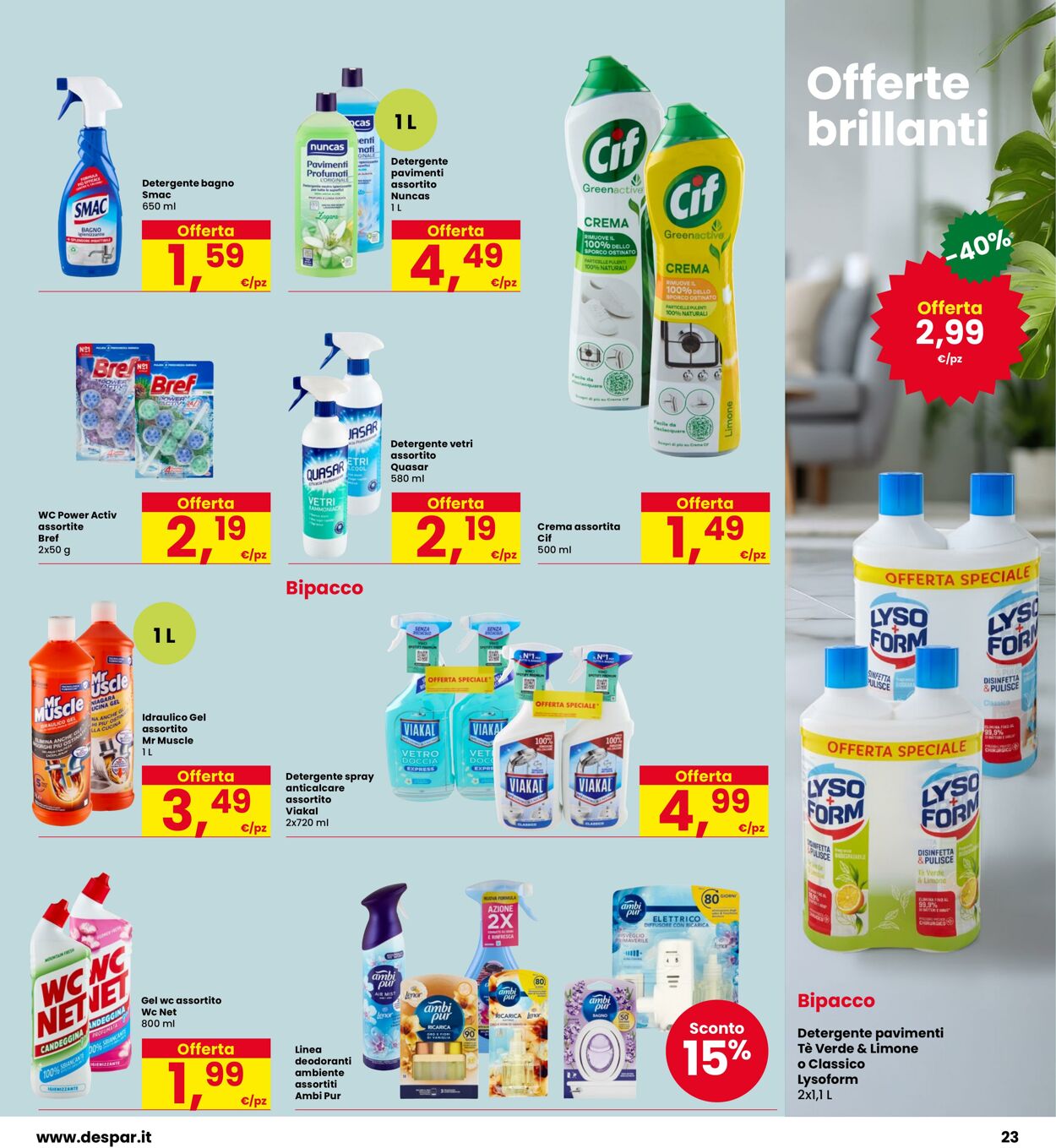 Volantino Interspar 08.04.2026 - 23.04.2026