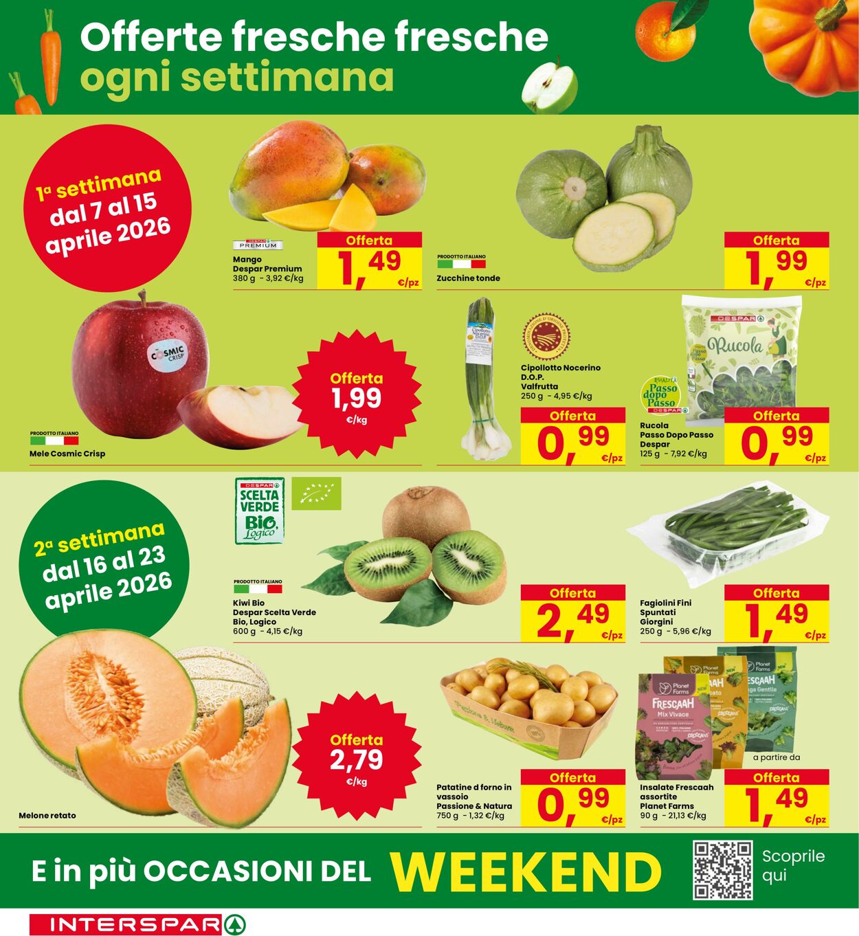 Volantino Interspar 08.04.2026 - 23.04.2026