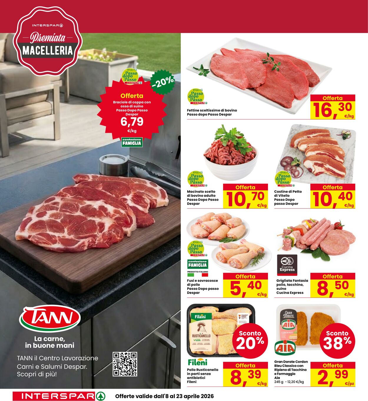 Volantino Interspar 08.04.2026 - 23.04.2026