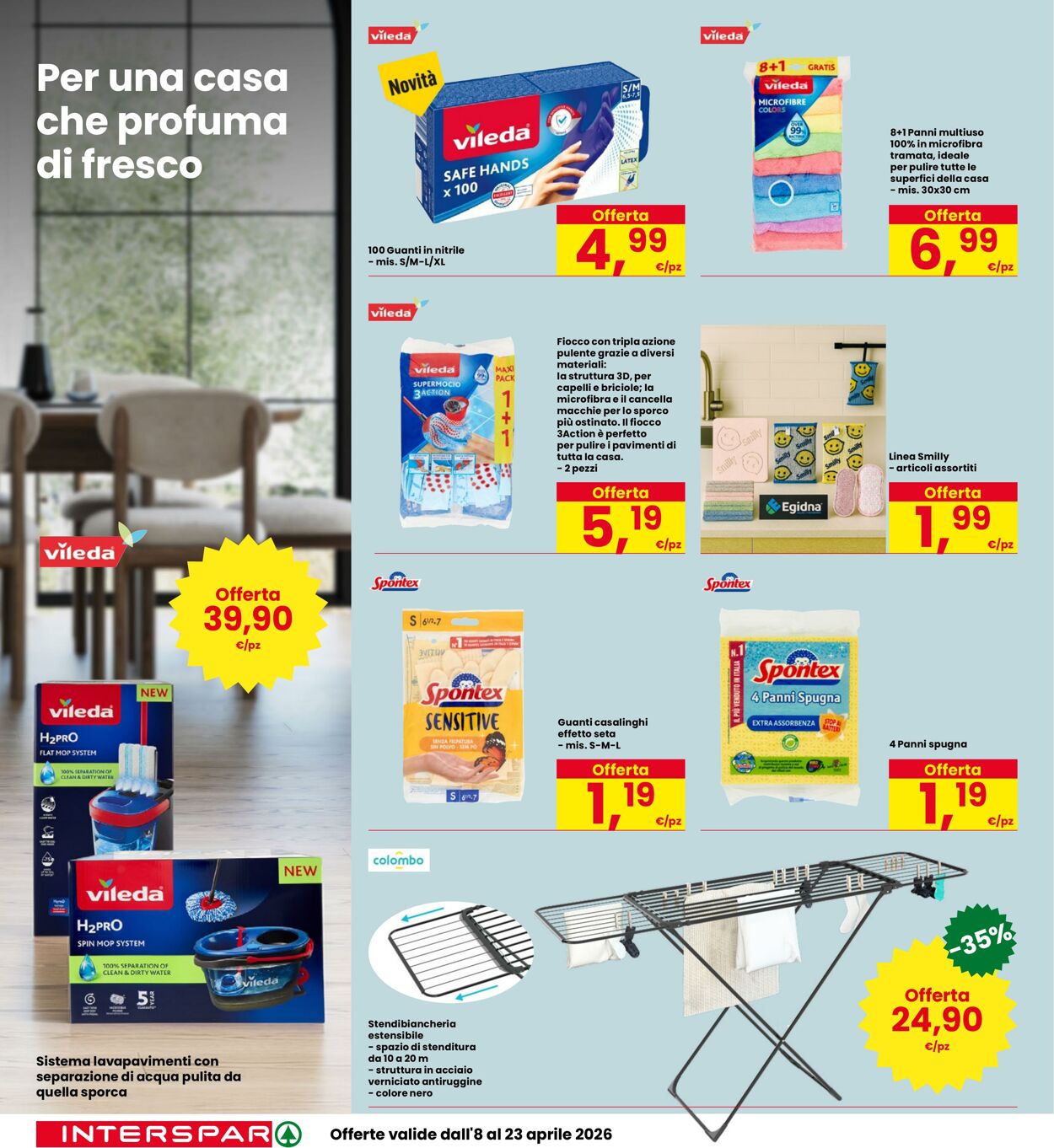 Volantino Interspar 08.04.2026 - 23.04.2026