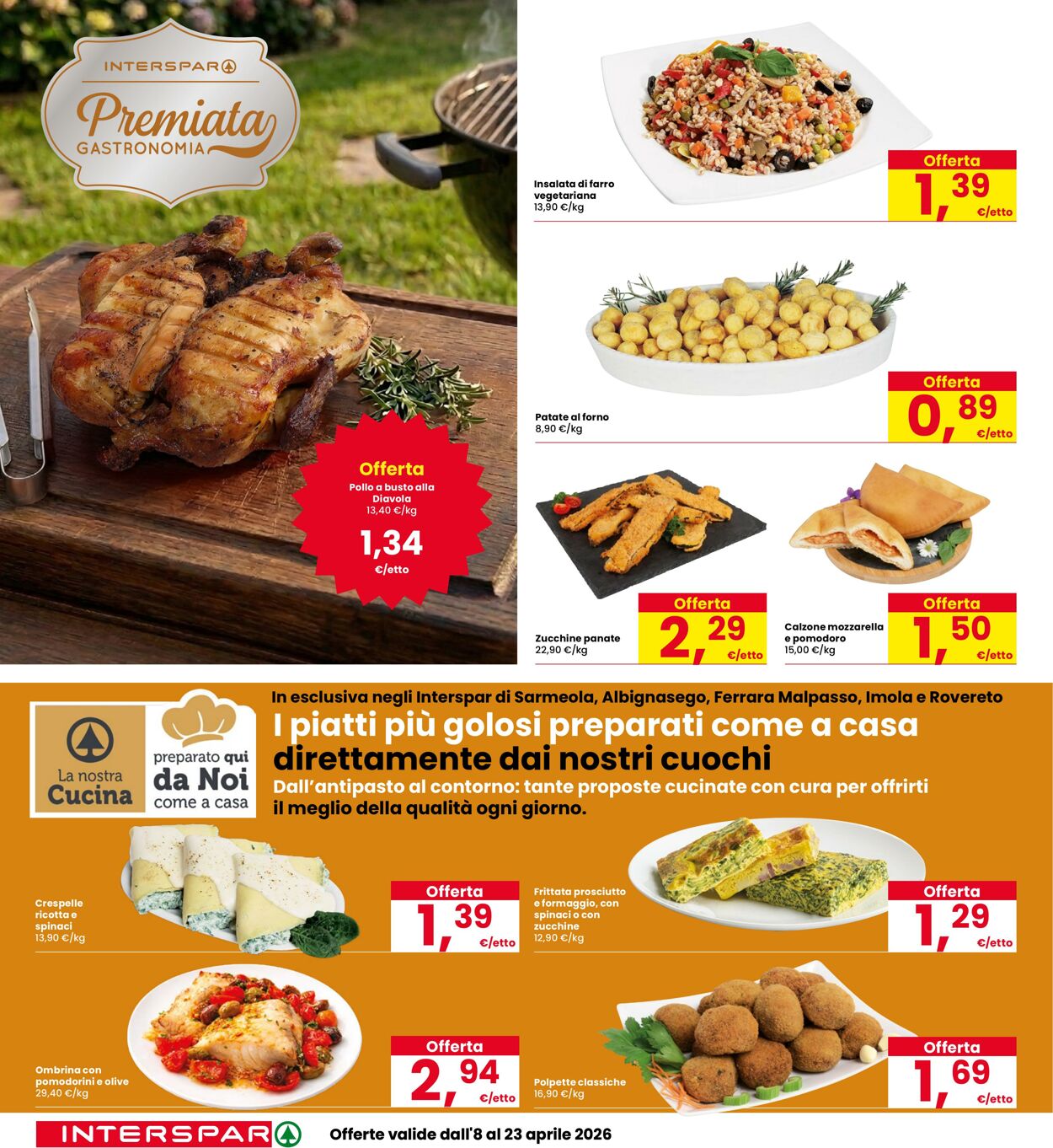 Volantino Interspar 08.04.2026 - 23.04.2026