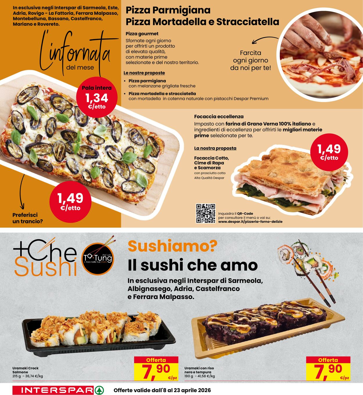 Volantino Interspar 08.04.2026 - 23.04.2026