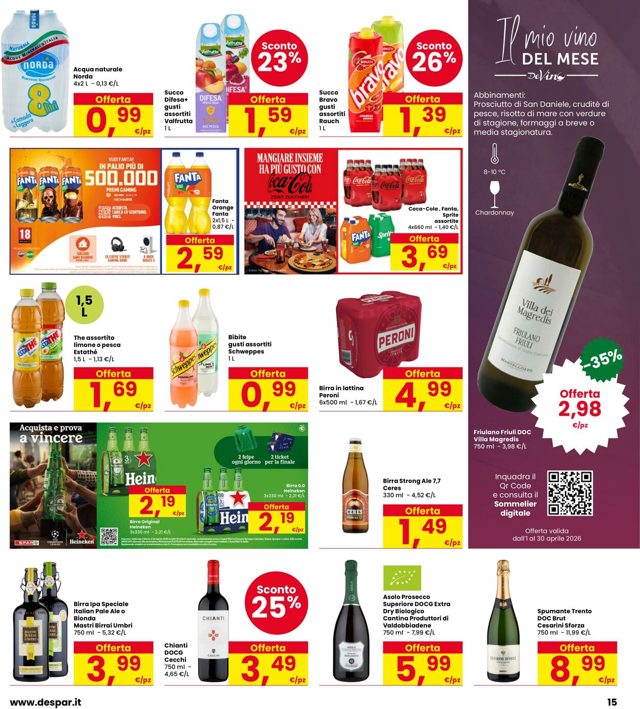 Volantino Interspar 08.04.2026 - 23.04.2026