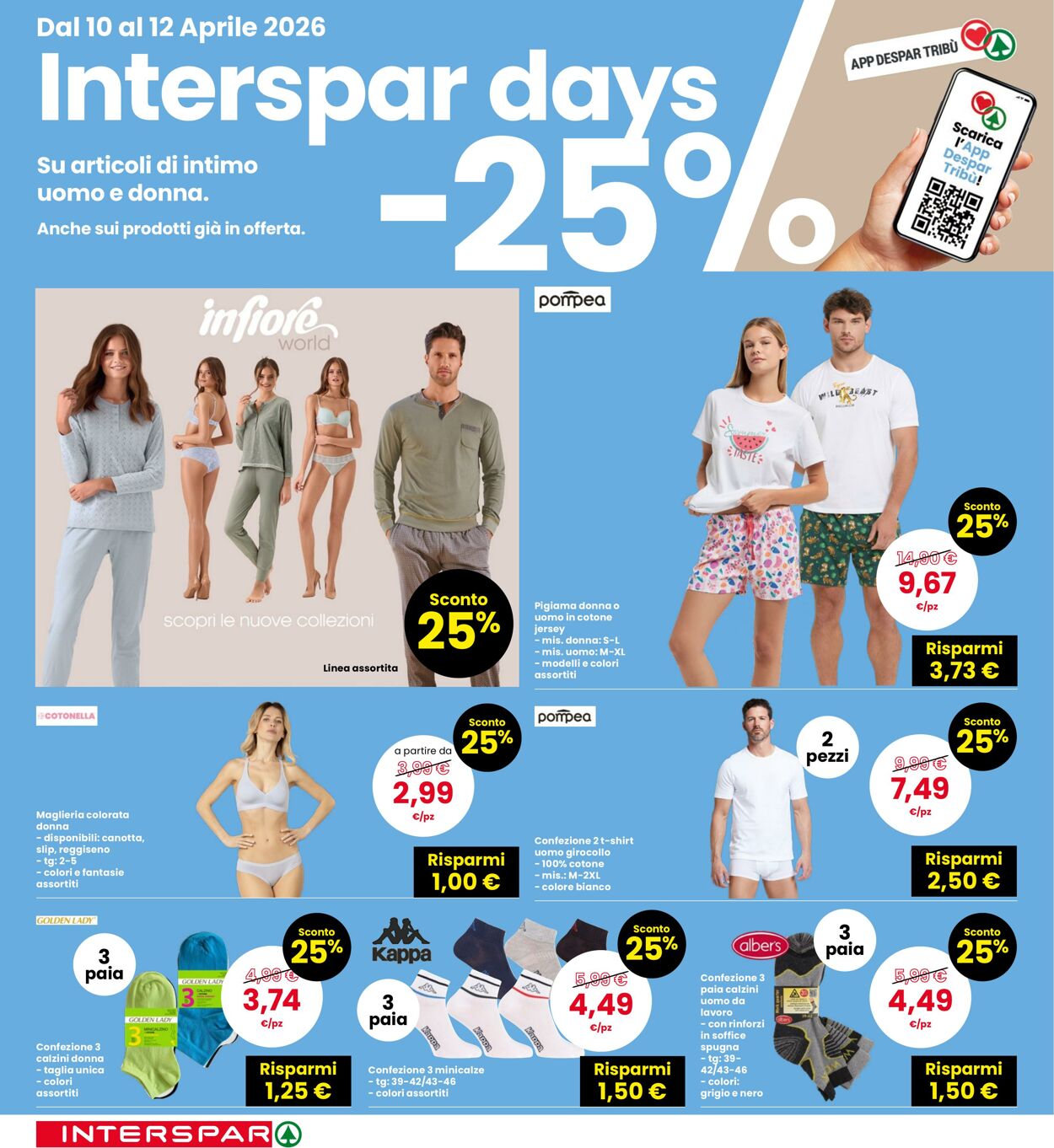 Volantino Interspar 08.04.2026 - 23.04.2026