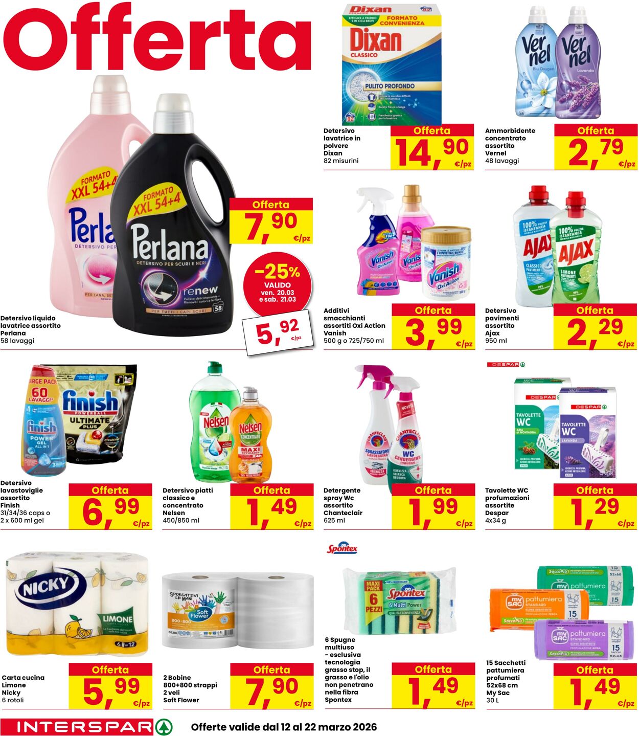 Volantino Interspar 12.03.2026 - 22.03.2026