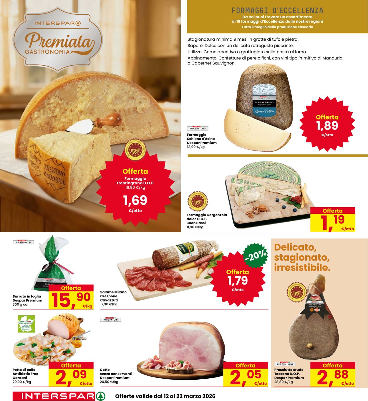 Volantino Interspar 12.03.2026 - 22.03.2026