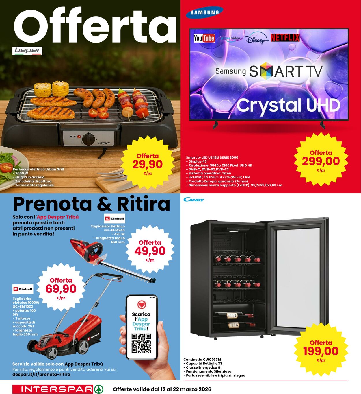 Volantino Interspar 12.03.2026 - 22.03.2026