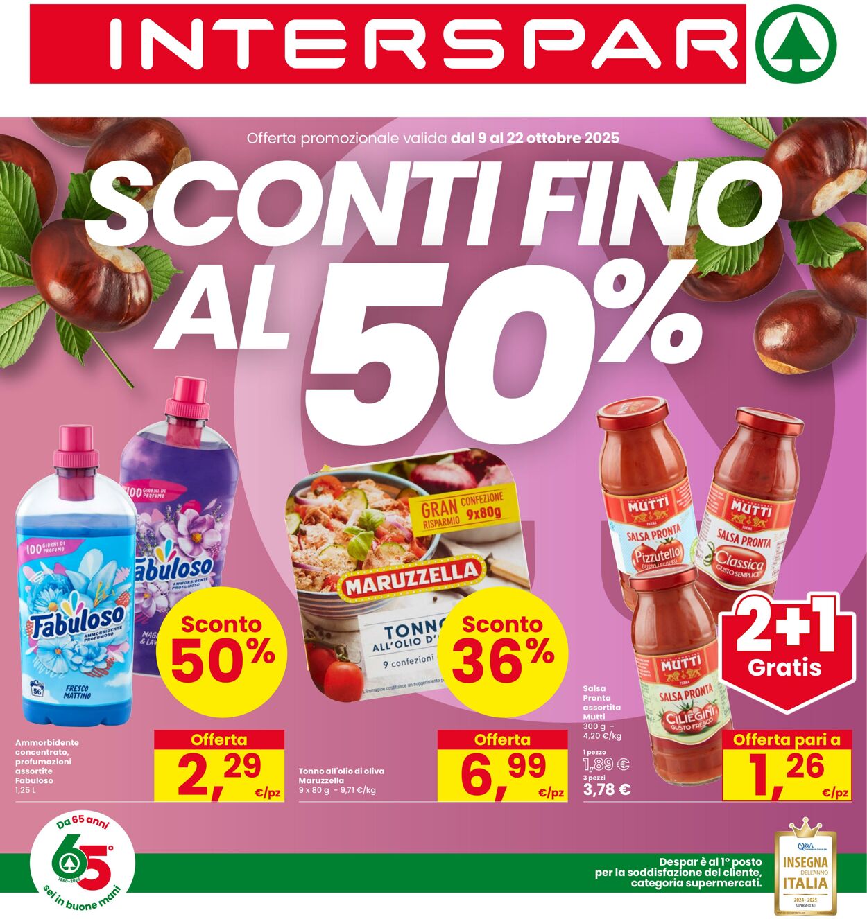 Volantino Interspar 09.10.2025 - 22.10.2025